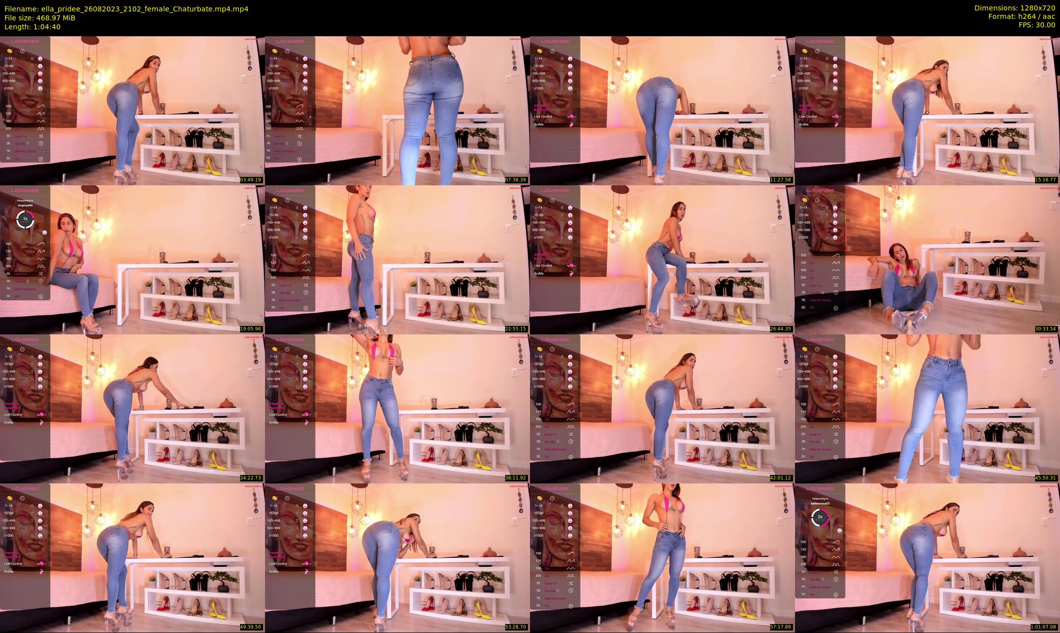 ella_pridee — 65 minute Chaturbate female cam show recording, 720p, Aug 26, 2023