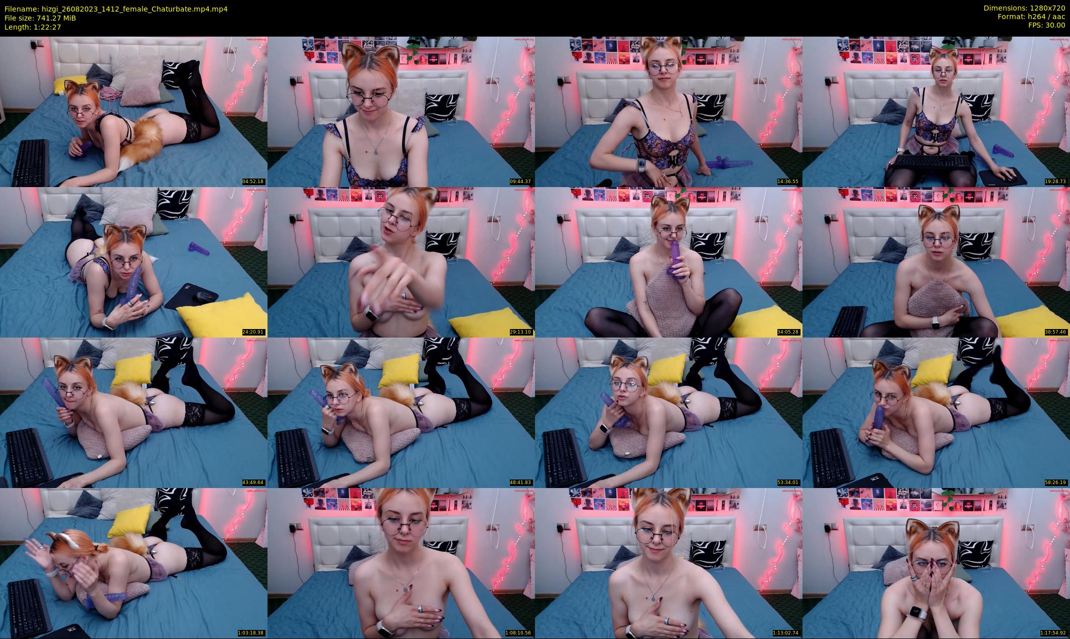 hizgi — 83 minute Chaturbate couple cam show recording, 720p, Aug 26, 2023