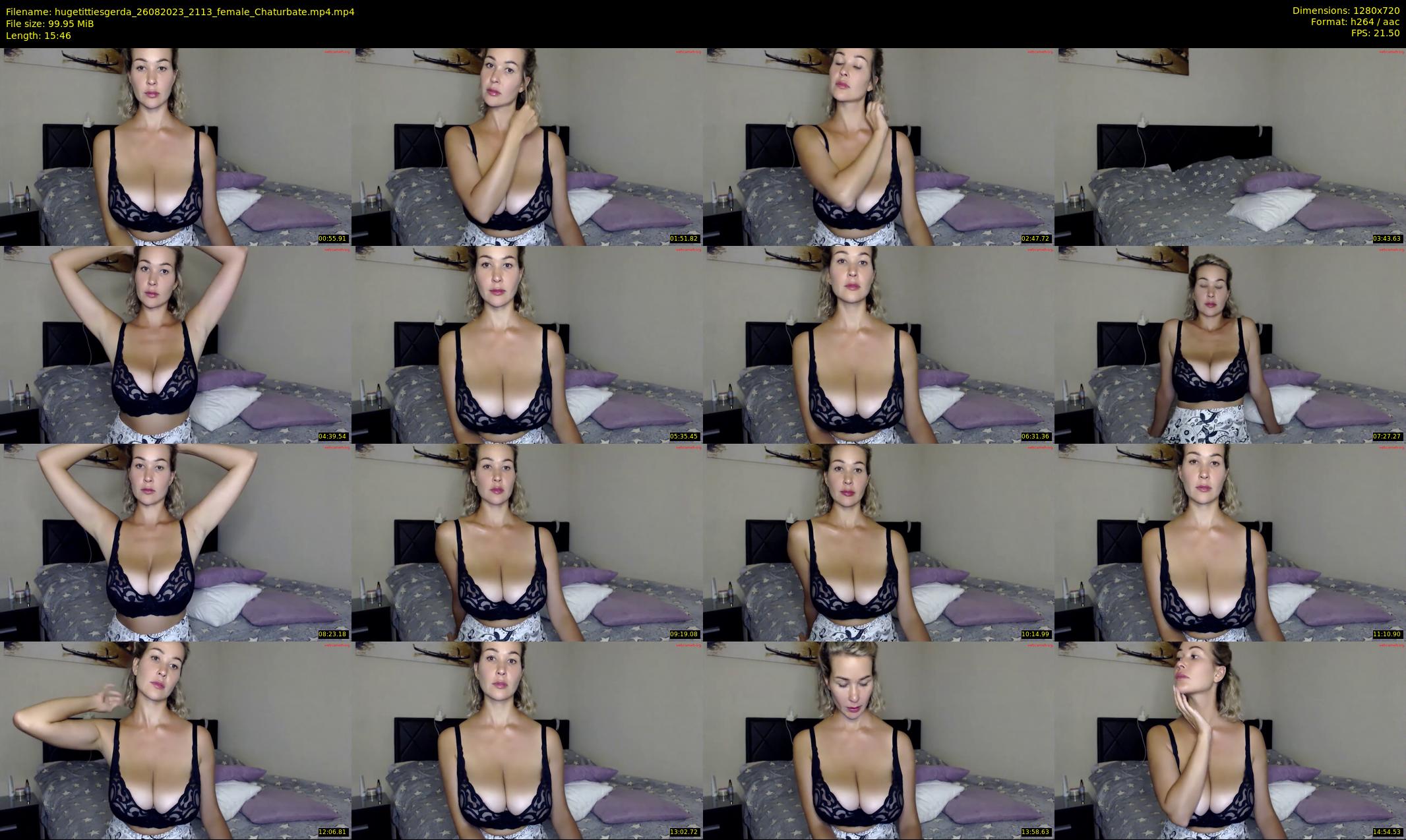 hugetittiesgerda — 16 minute Chaturbate female cam show recording, 720p, Aug 26, 2023