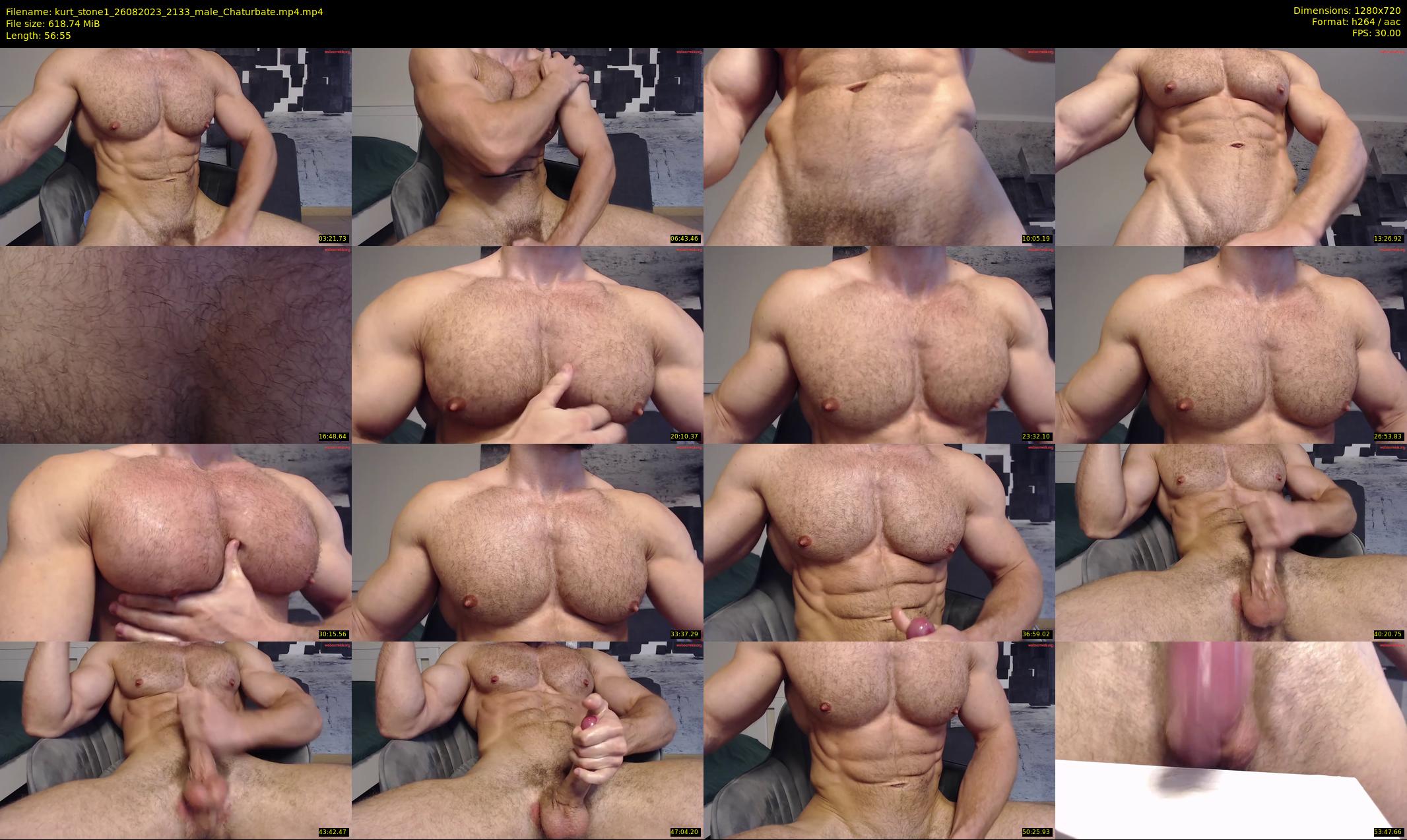 kurt_stone1 — 57 minute Chaturbate male cam show recording, 720p, Aug 26, 2023