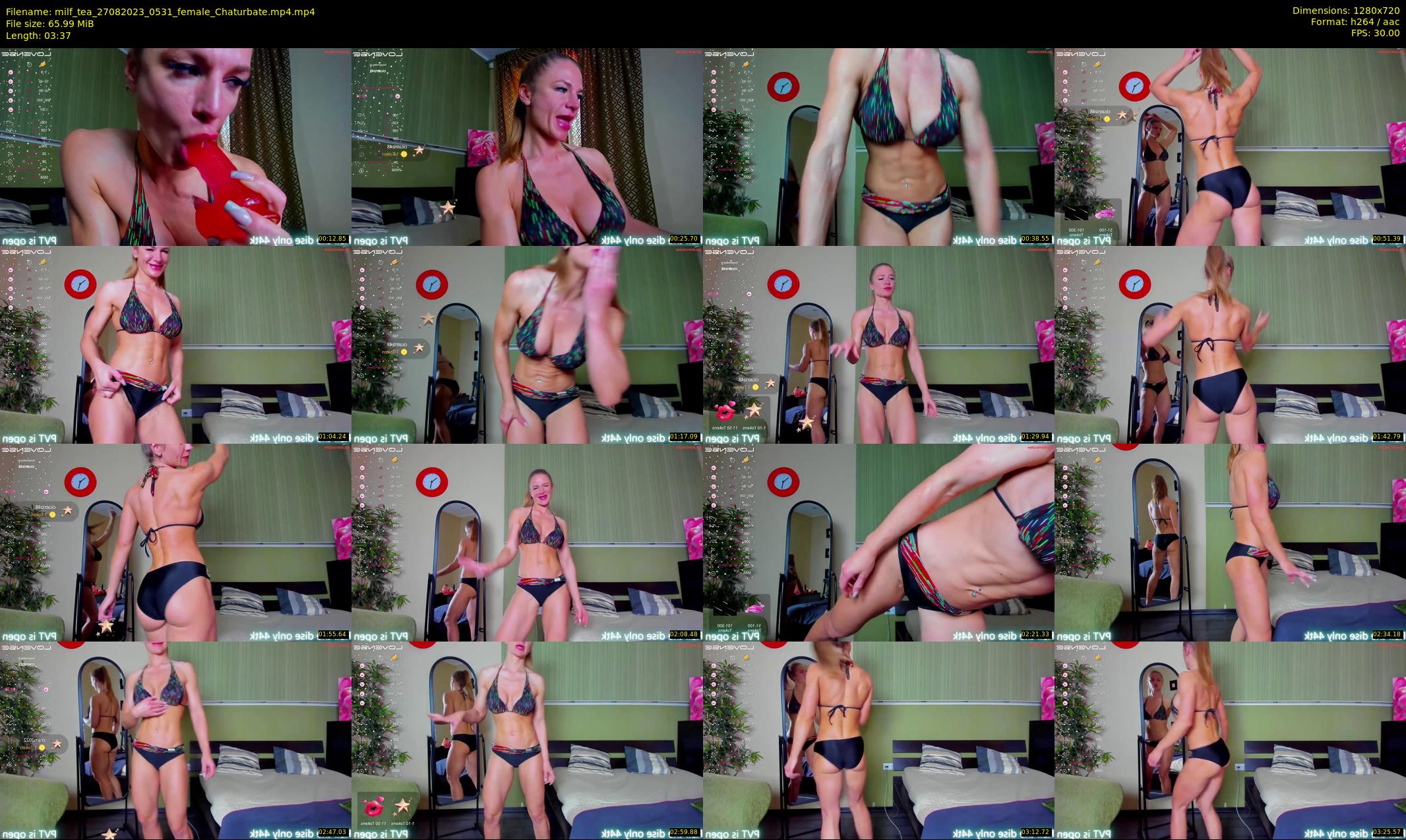milf_tea — 4 minute Chaturbate female cam show recording, 720p, Aug 27, 2023