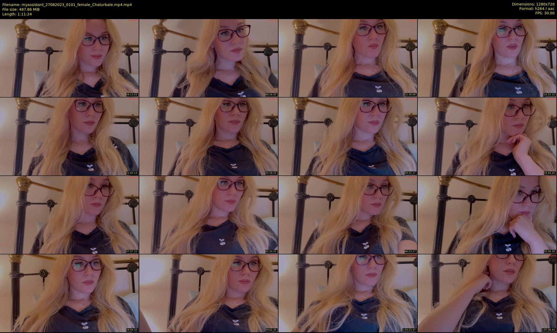 myassistant — 72 minute Chaturbate female cam show recording, 720p, Aug 27, 2023