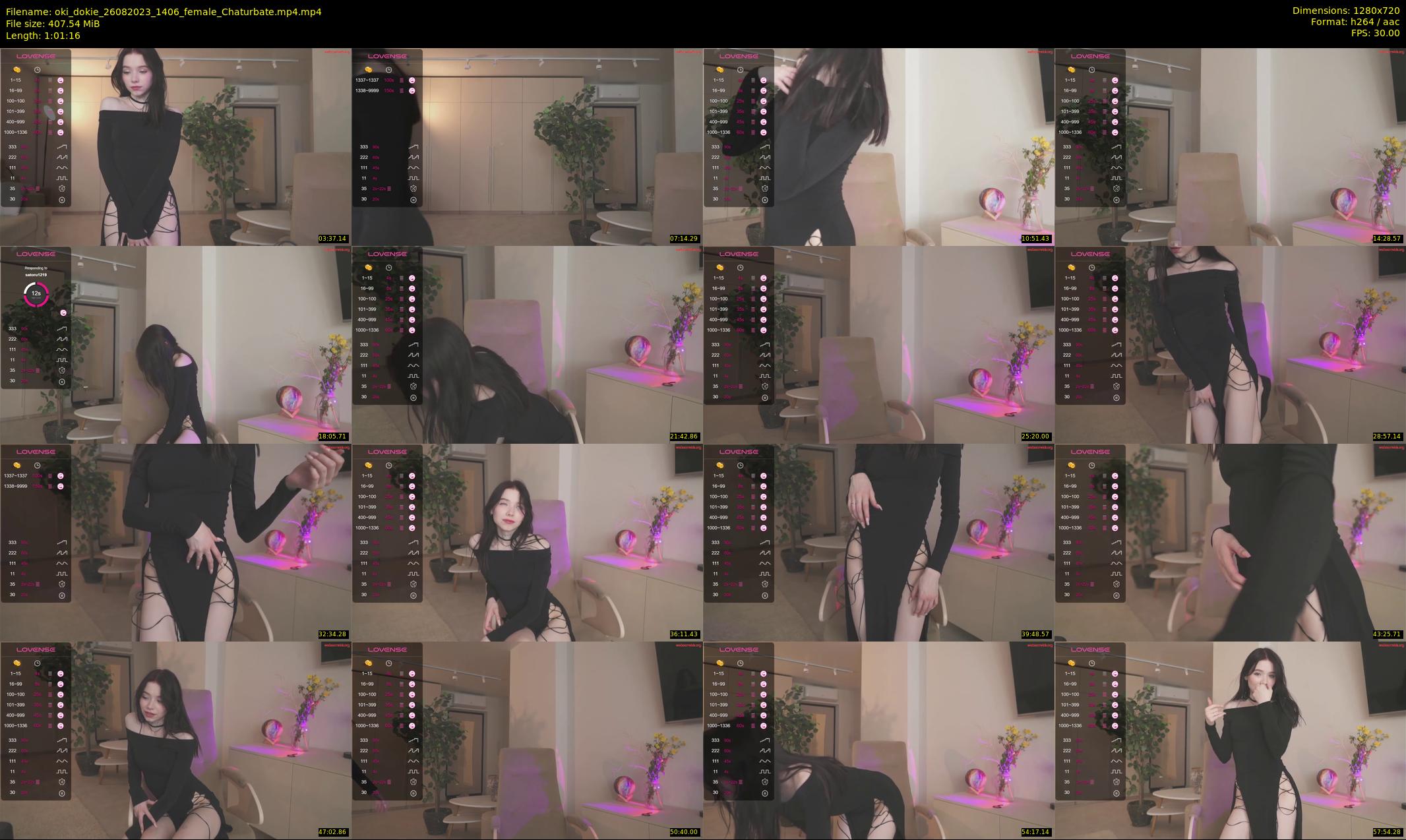 oki_dokie — 62 minute Chaturbate female cam show recording, 720p, Aug 26, 2023