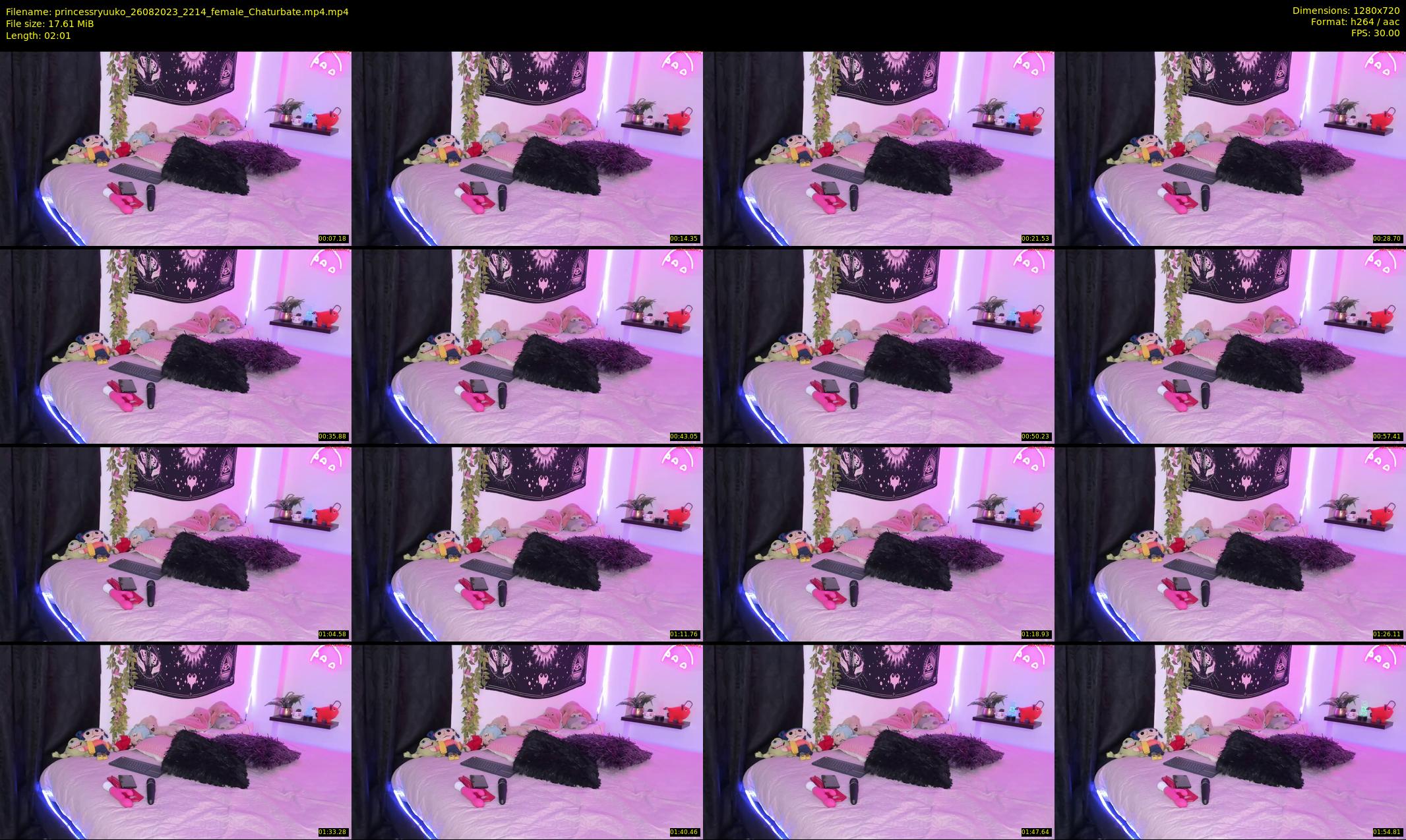 princessryuuko — 3 minute Chaturbate female cam show recording, 720p, Aug 26, 2023