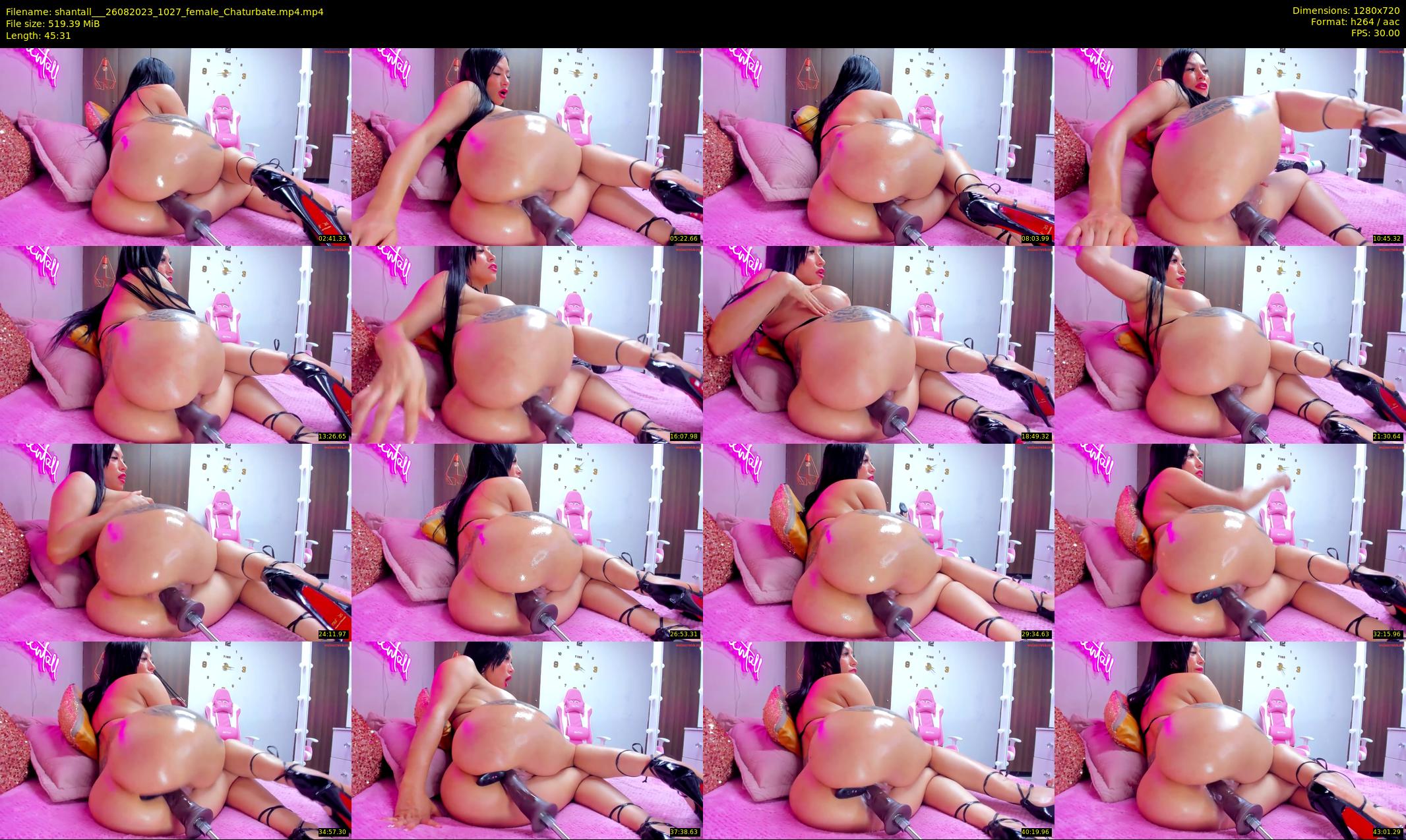 shantall__ — 46 minute Chaturbate female cam show recording, 720p, Aug 26, 2023