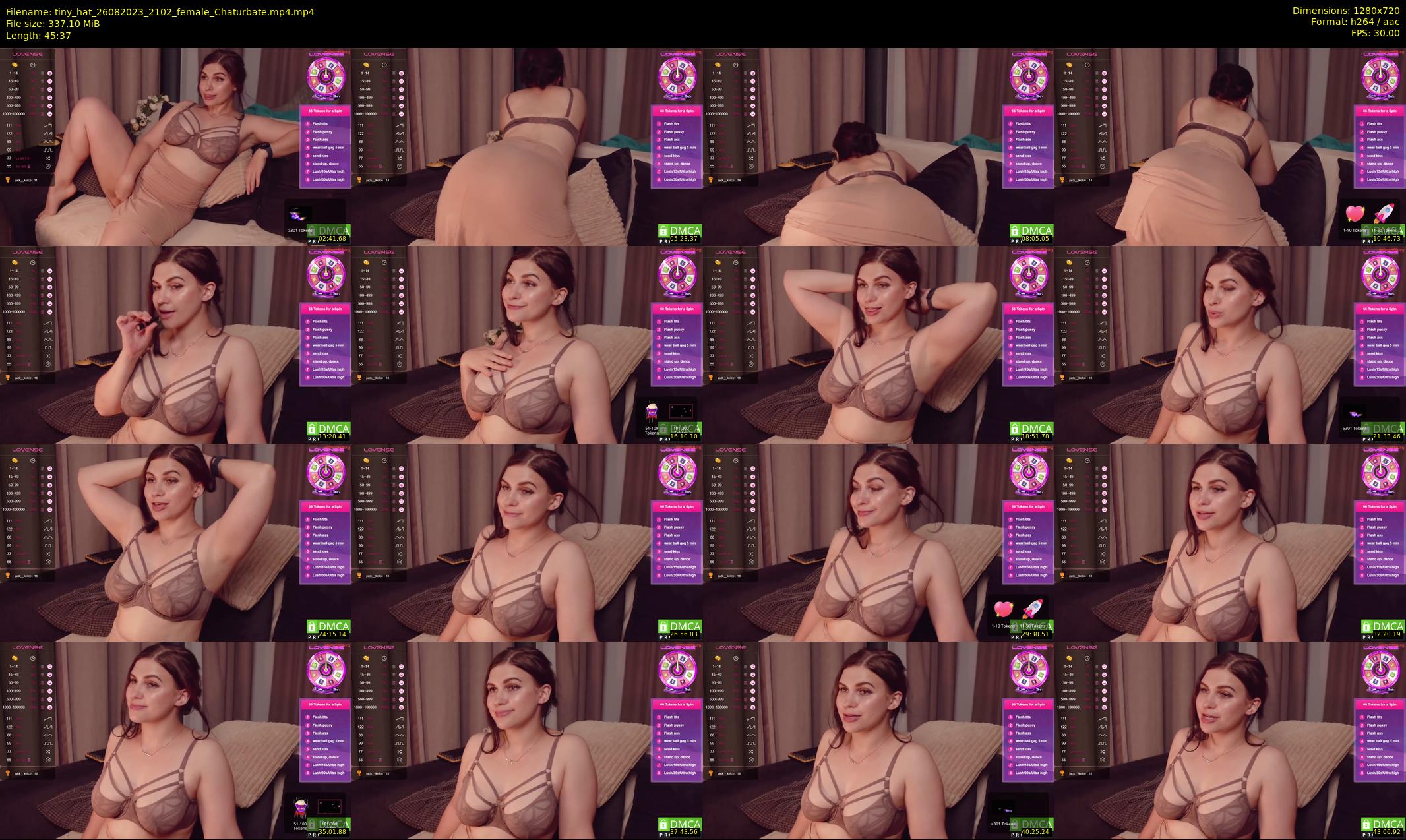 tiny_hat — 46 minute Chaturbate female cam show recording, 720p, Aug 26, 2023