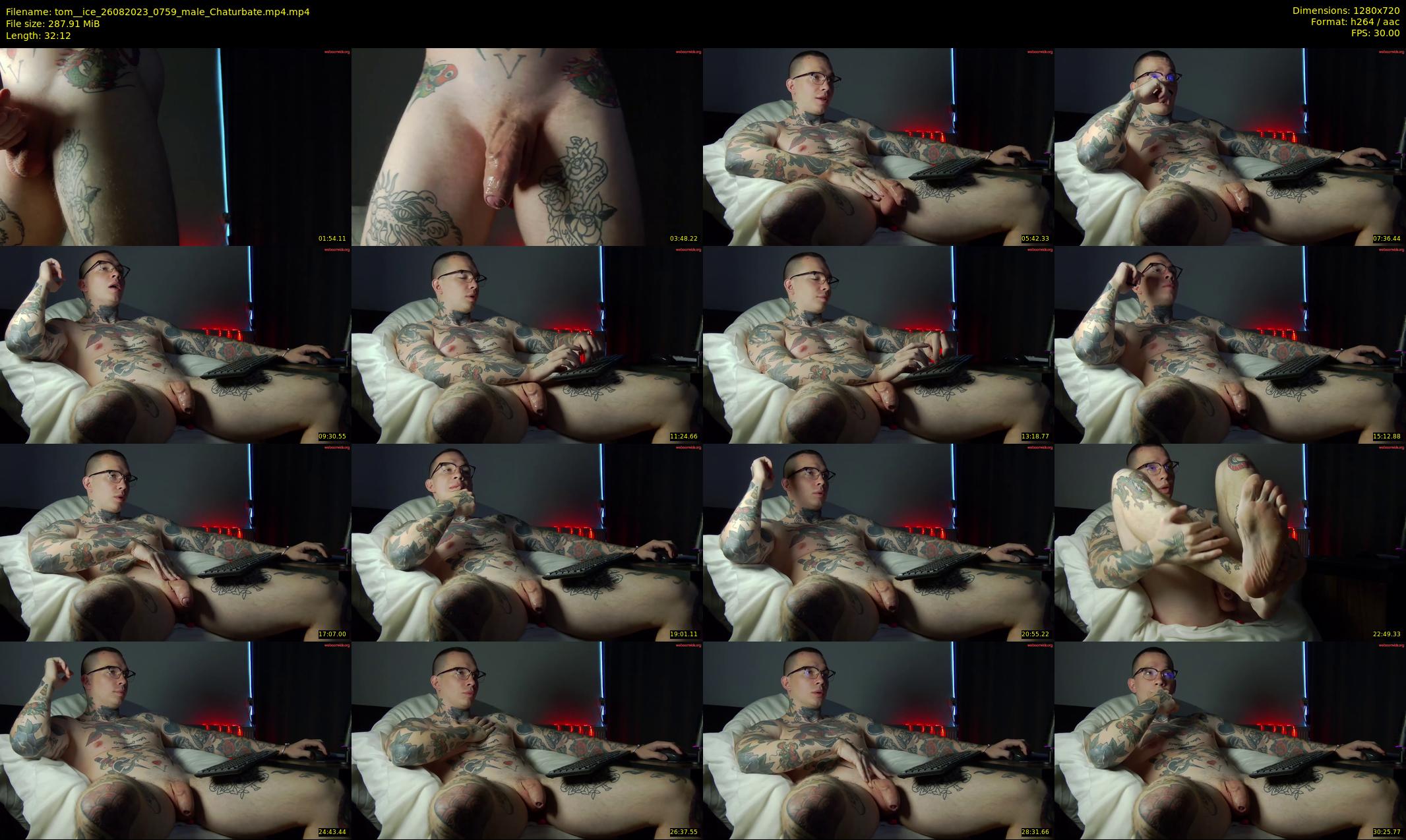 tom__ice — 33 minute Chaturbate male cam show recording, 720p, Aug 26, 2023