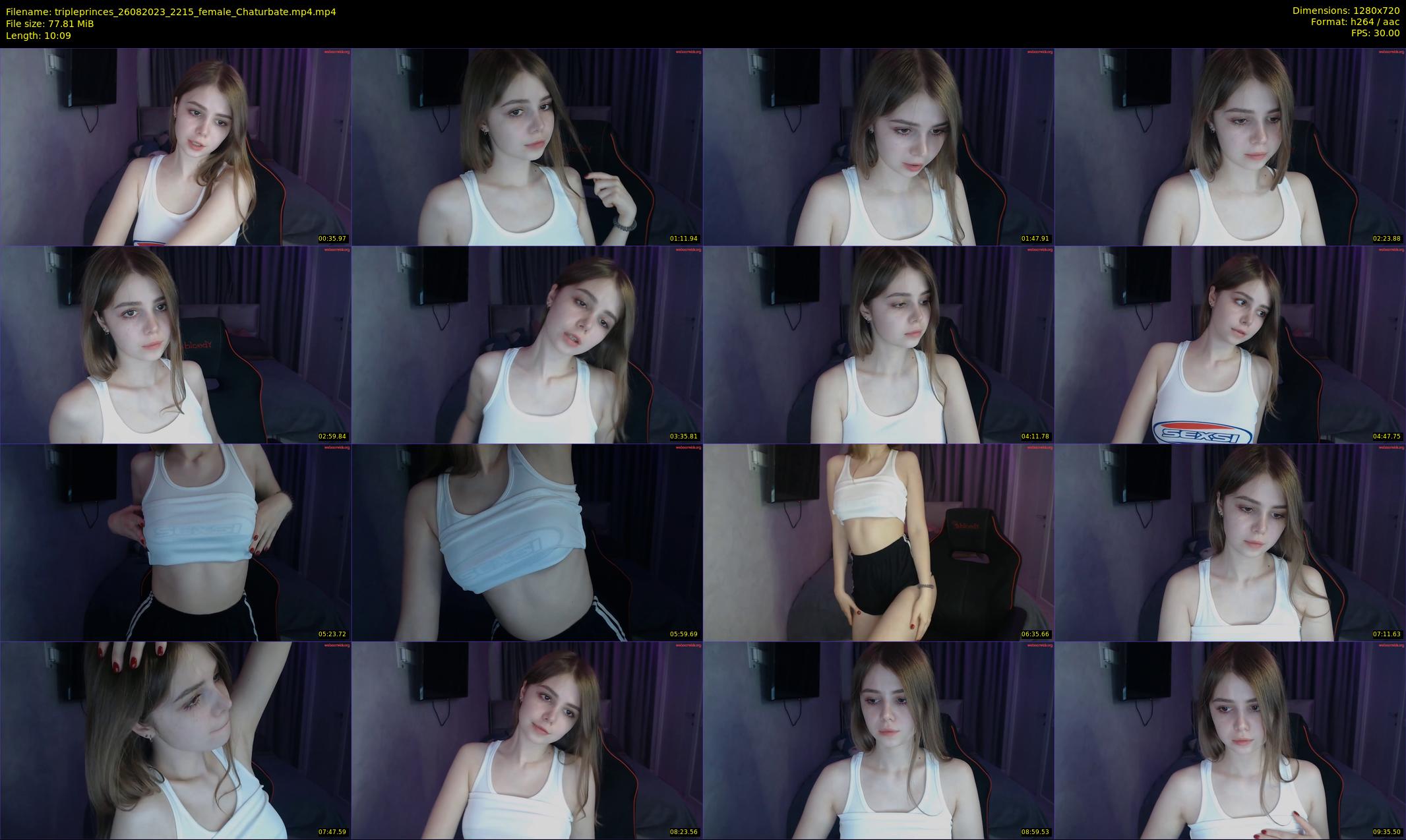 tripleprinces — 11 minute Chaturbate female cam show recording, 720p, Aug 26, 2023