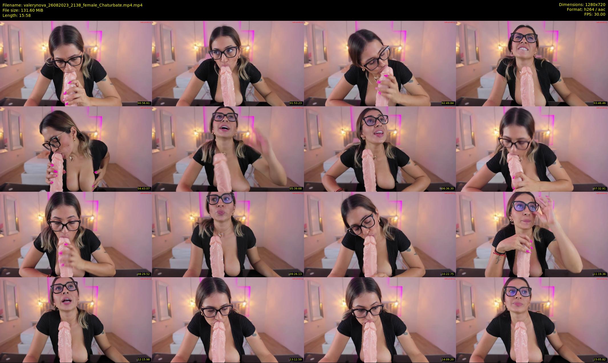 valerynova — 16 minute Chaturbate female cam show recording, 720p, Aug 26, 2023