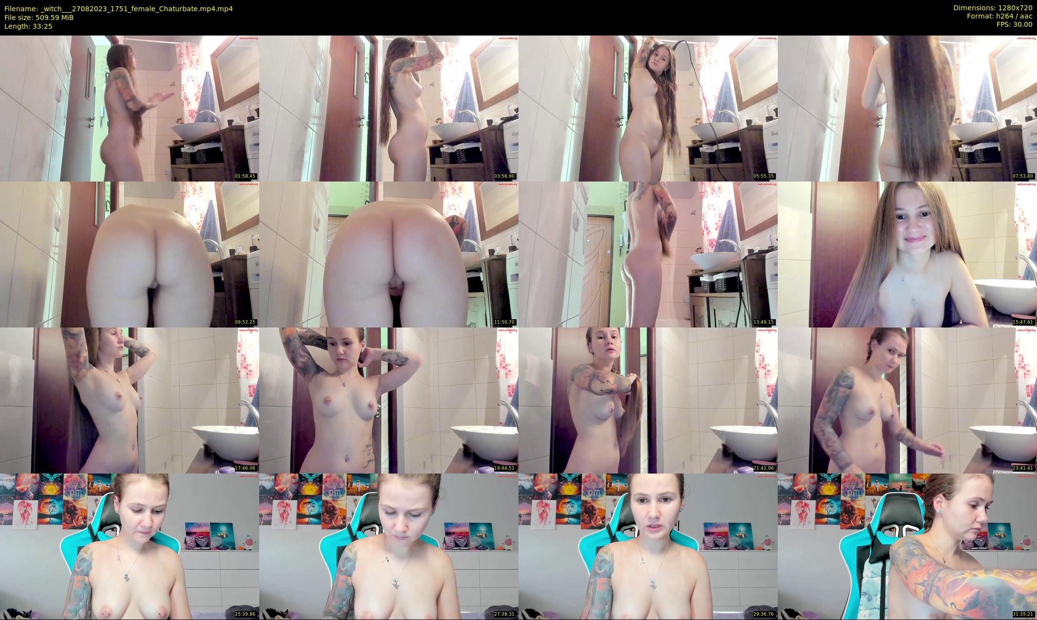_witch__ — 34 minute Chaturbate female cam show recording, 720p, Aug 27, 2023