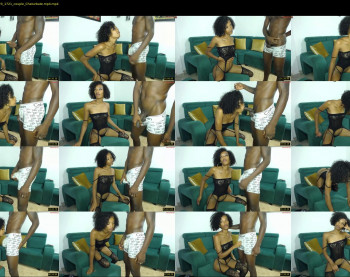 afro_happy__06 — 9 minute Chaturbate couple cam show recording, 720p, Aug 27, 2023