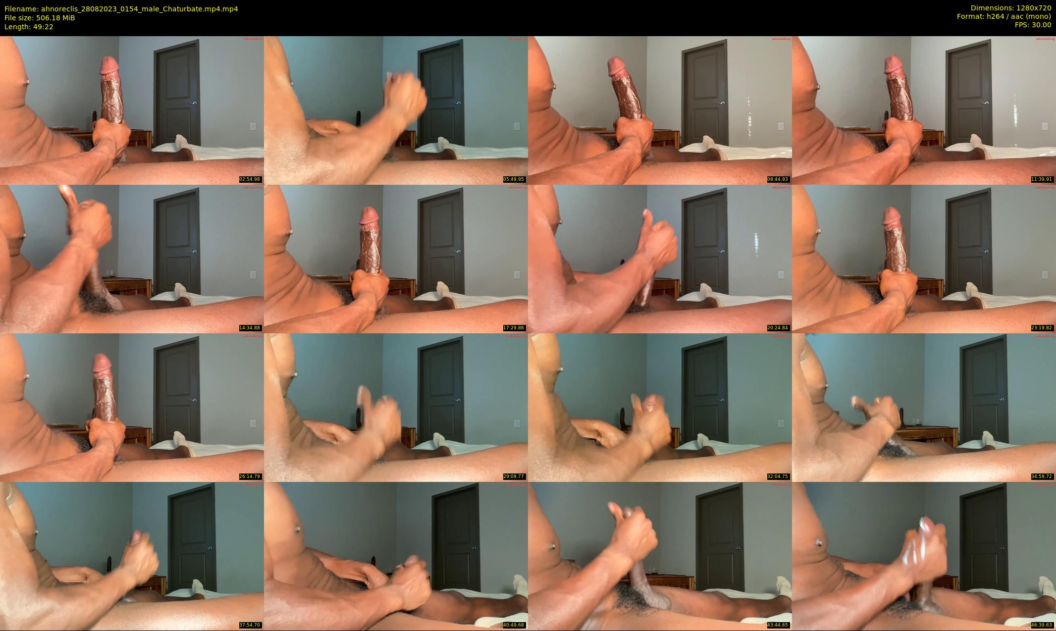 ahnoreclis — 50 minute Chaturbate male cam show recording, 720p, Aug 28, 2023