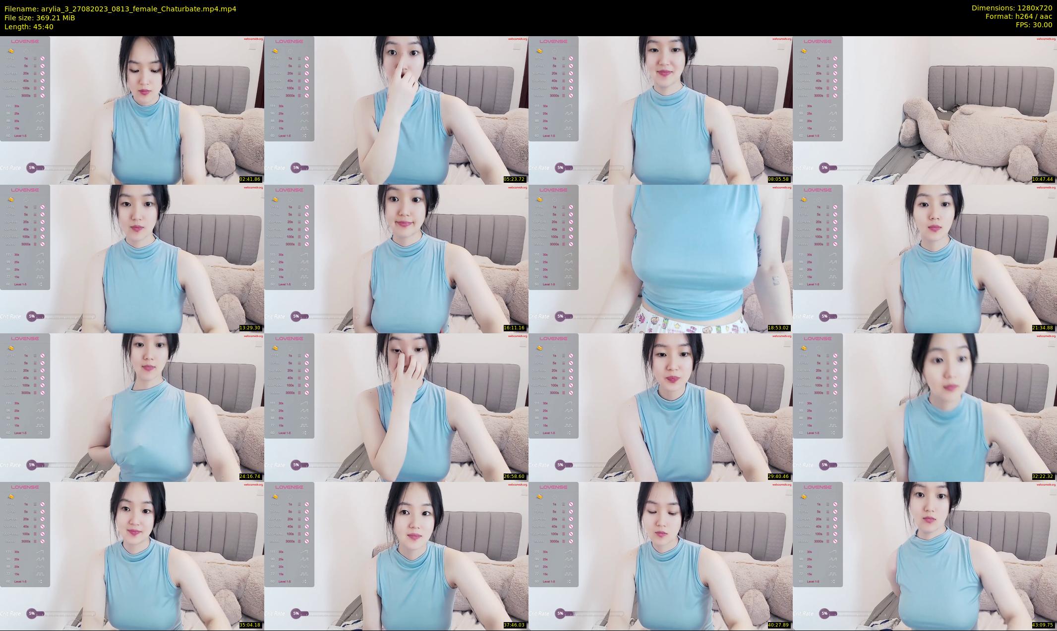arylia_3 — 46 minute Chaturbate female cam show recording, 720p, Aug 27, 2023