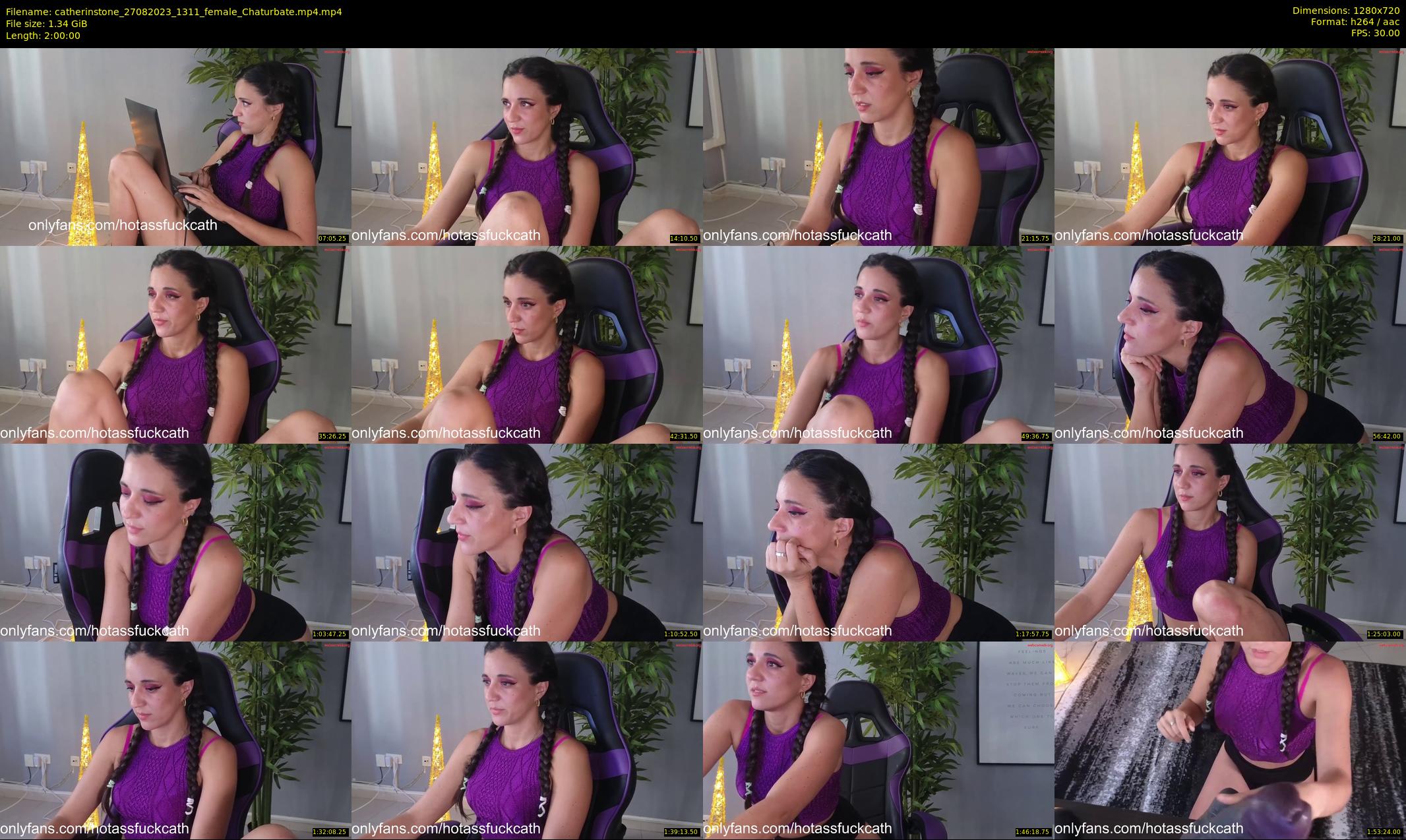 catherinstone — 120 minute Chaturbate female cam show recording, 720p, Aug 27, 2023