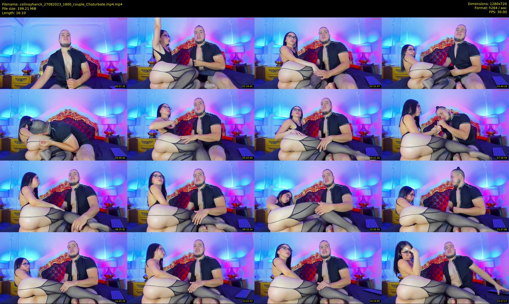 celinayhanck — 17 minute Chaturbate couple cam show recording, 720p, Aug 27, 2023
