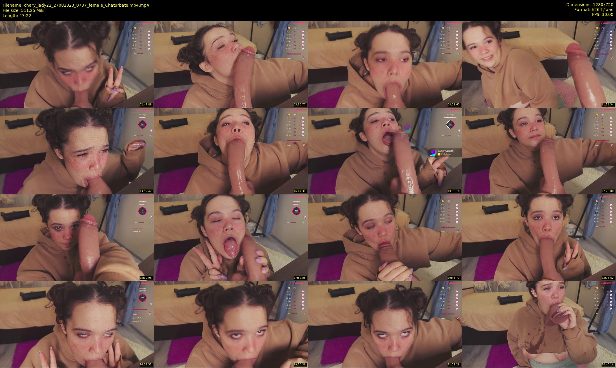 chery_lady22 — 48 minute Chaturbate female cam show recording, 720p, Aug 27, 2023