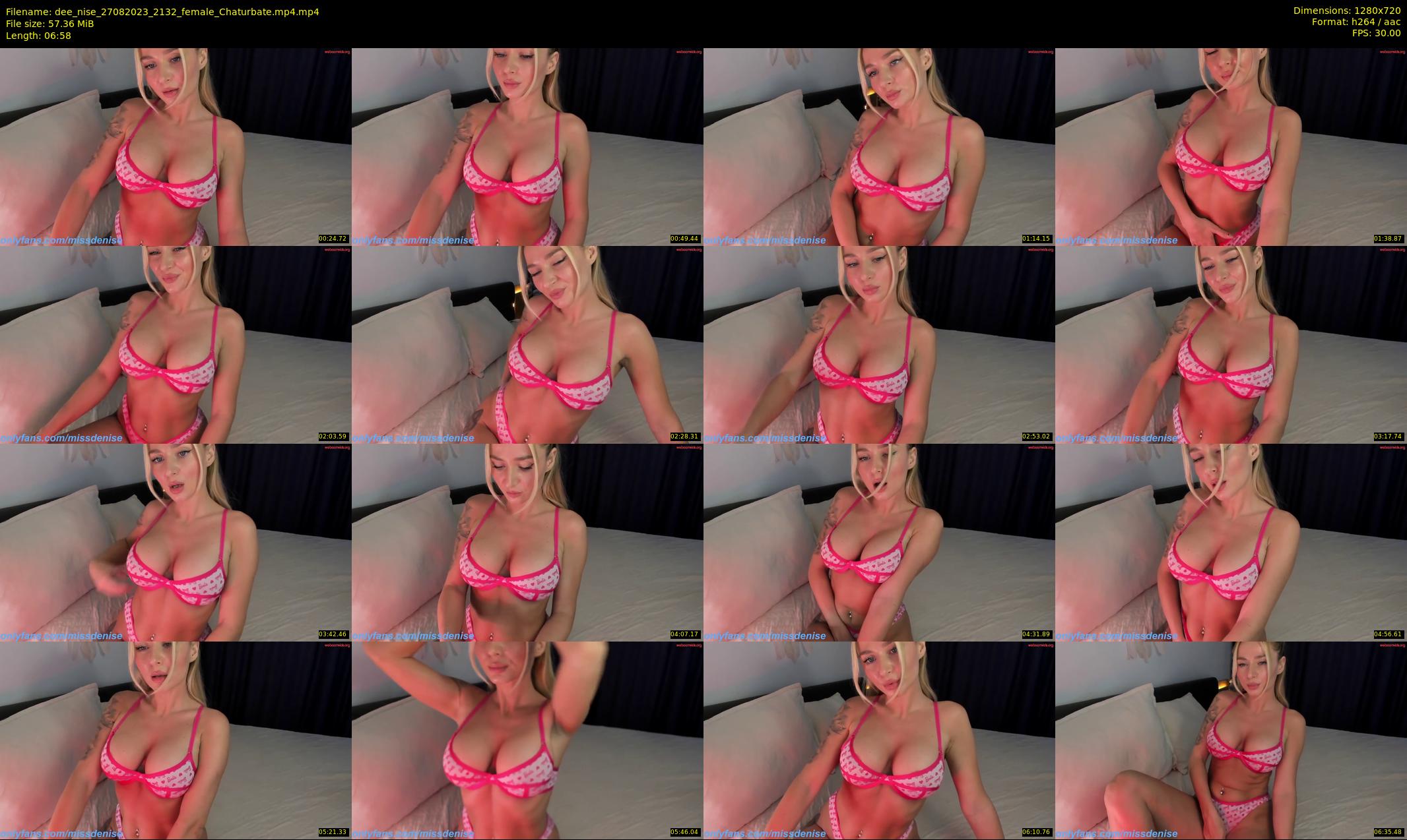 dee_nise — 7 minute Chaturbate female cam show recording, 720p, Aug 27, 2023