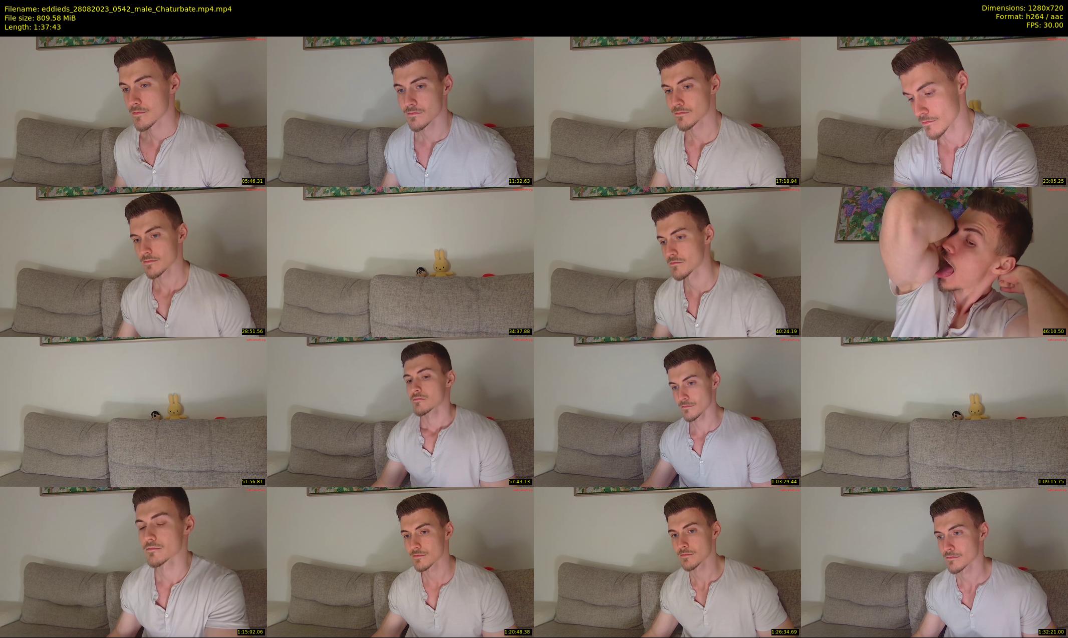 eddieds — 98 minute Chaturbate male cam show recording, 720p, Aug 28, 2023