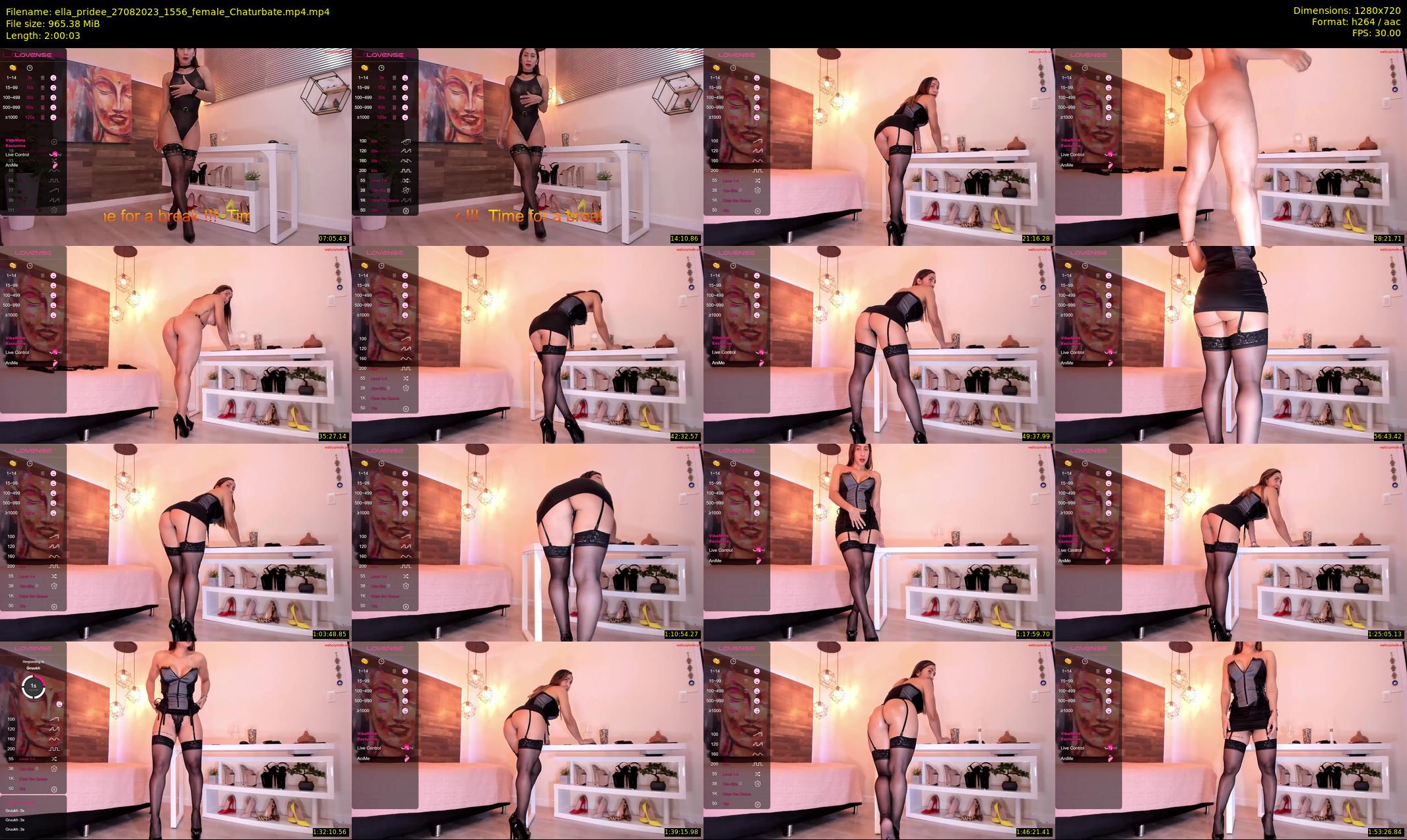 ella_pridee — 121 minute Chaturbate female cam show recording, 720p, Aug 27, 2023