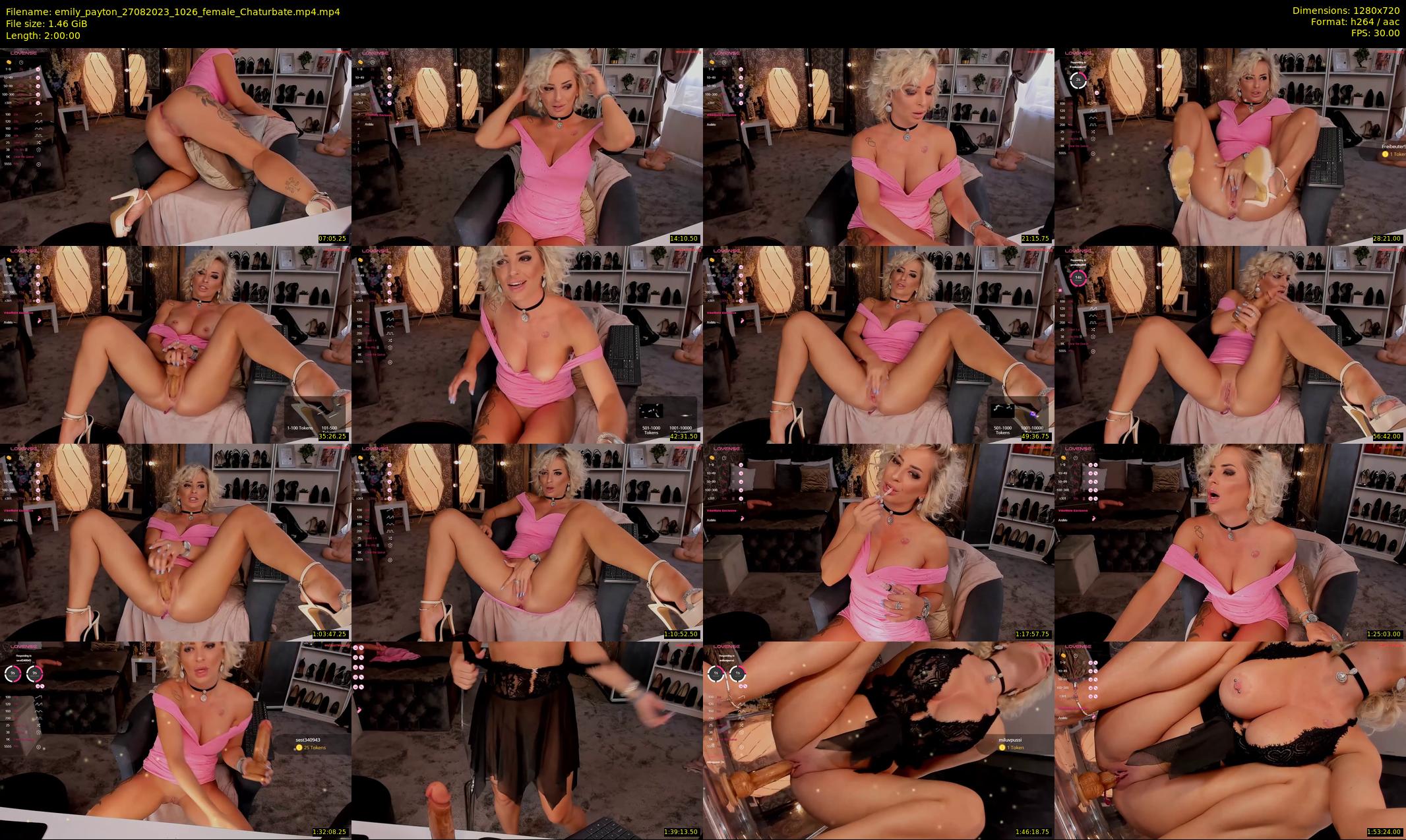 emily_payton — 120 minute Chaturbate female cam show recording, 720p, Aug 27, 2023