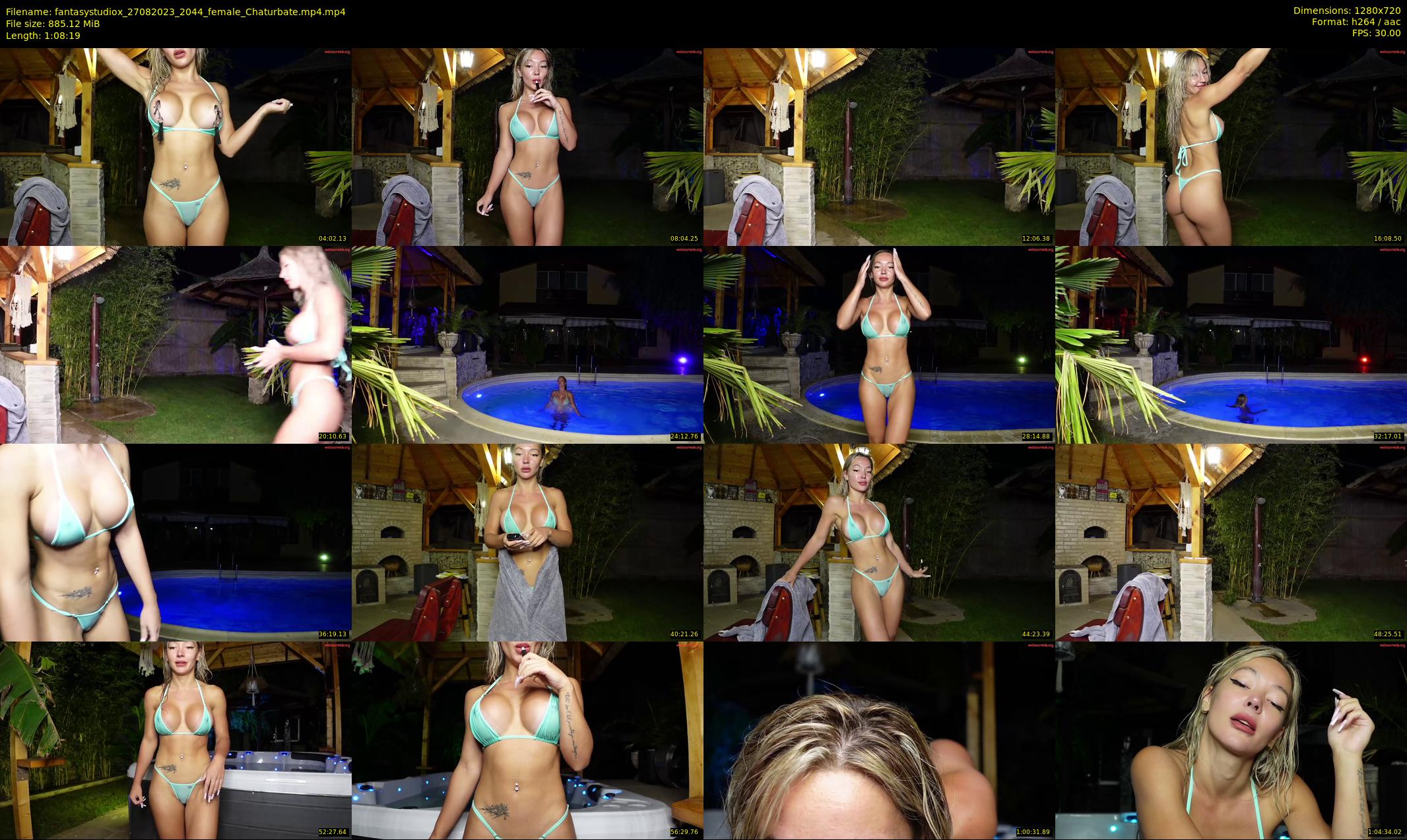 fantasystudiox — 69 minute Chaturbate female cam show recording, 720p, Aug 27, 2023