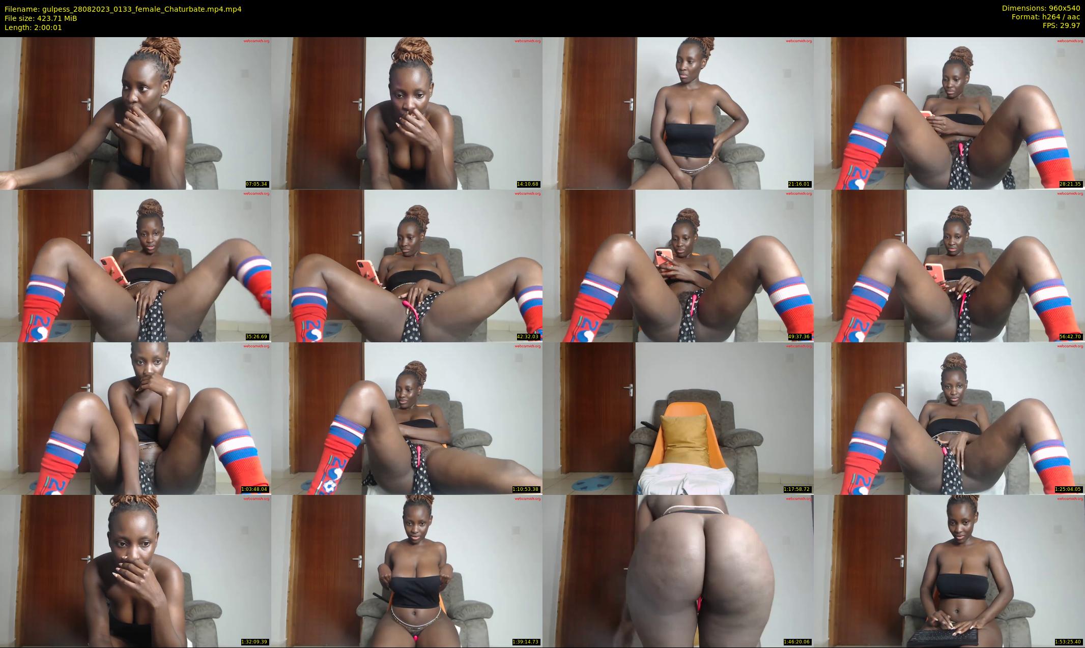 gulpess — 121 minute Chaturbate female cam show recording, 480p, Aug 28, 2023