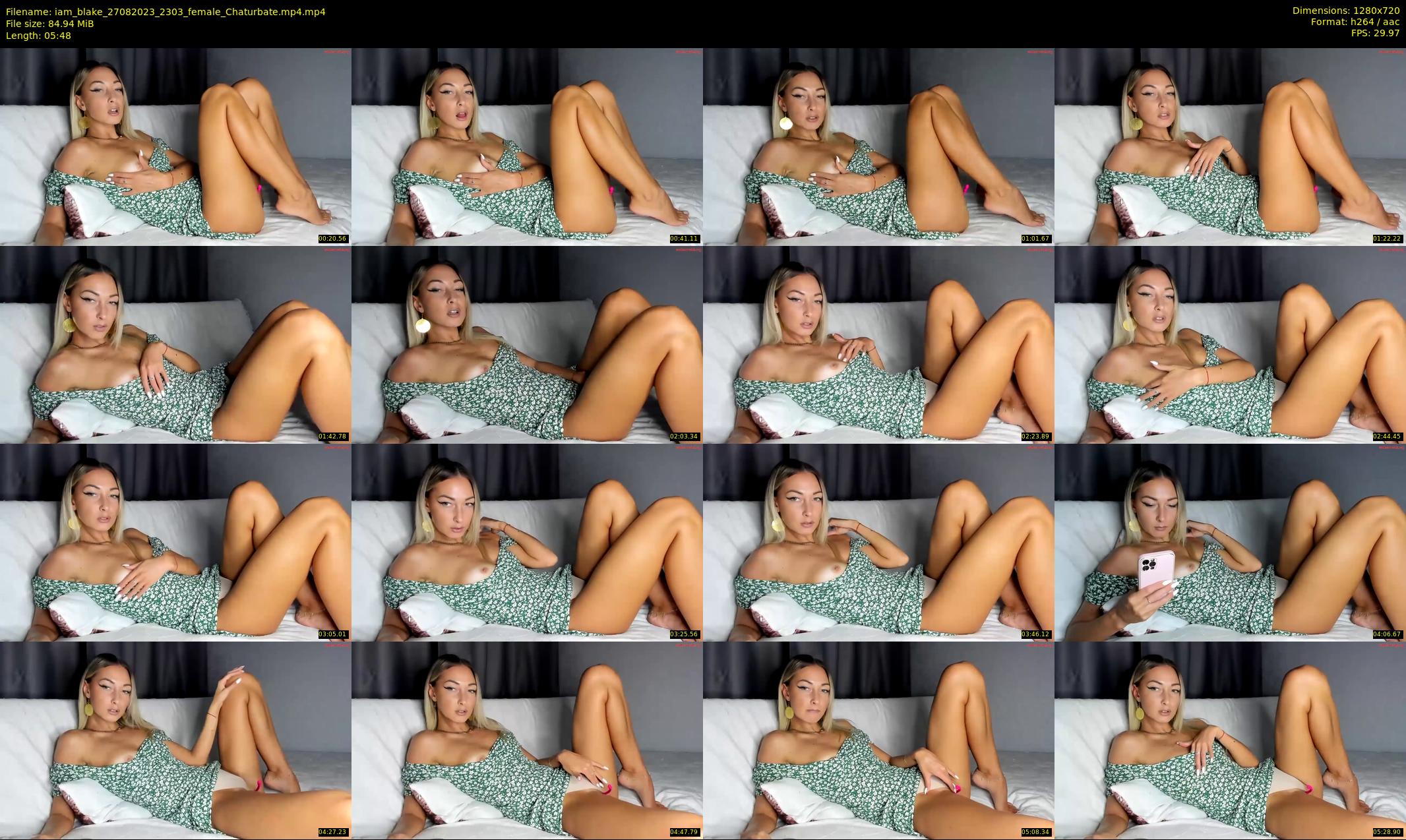 iam_blake — 6 minute Chaturbate female cam show recording, 720p, Aug 27, 2023