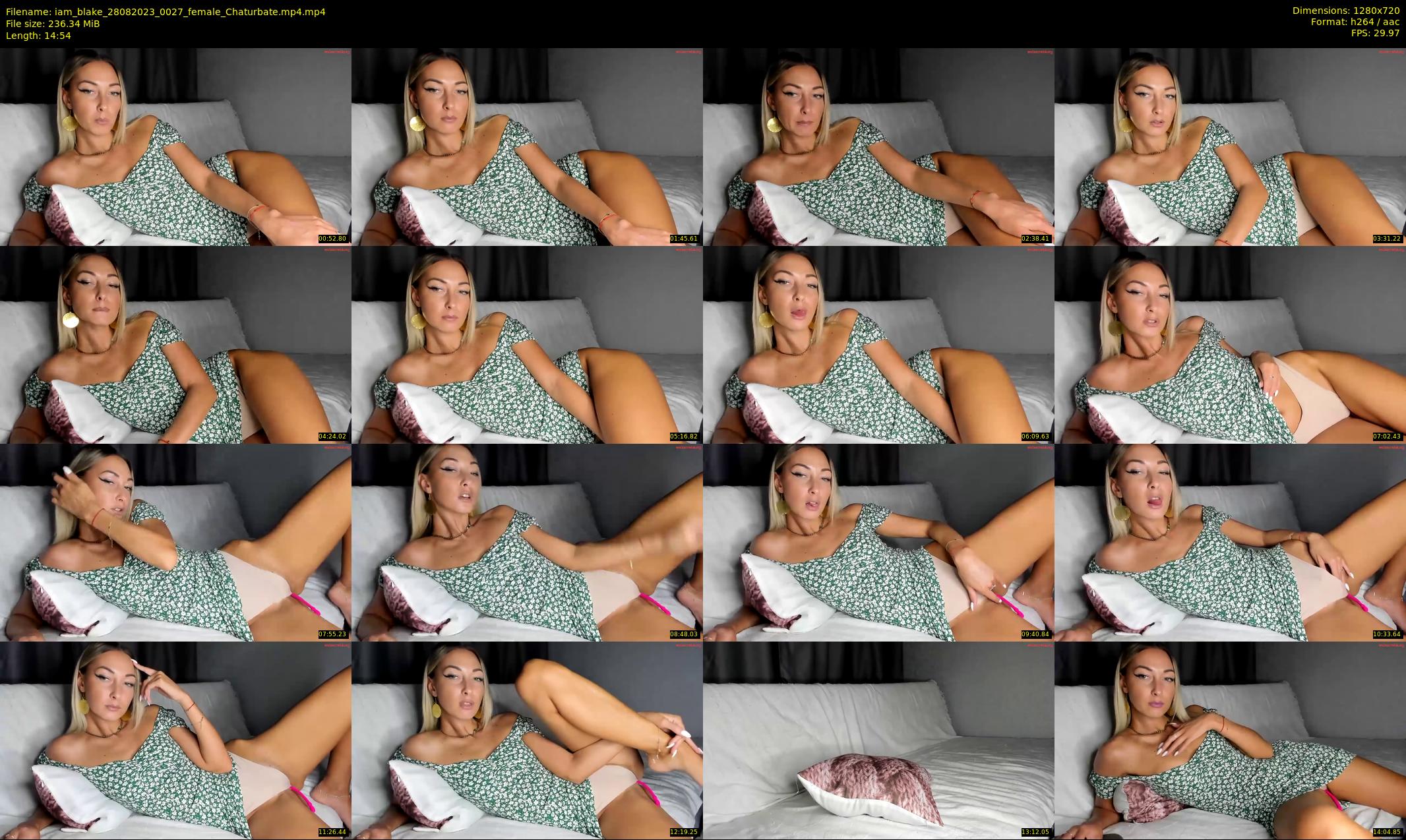 iam_blake — 15 minute Chaturbate female cam show recording, 720p, Aug 28, 2023