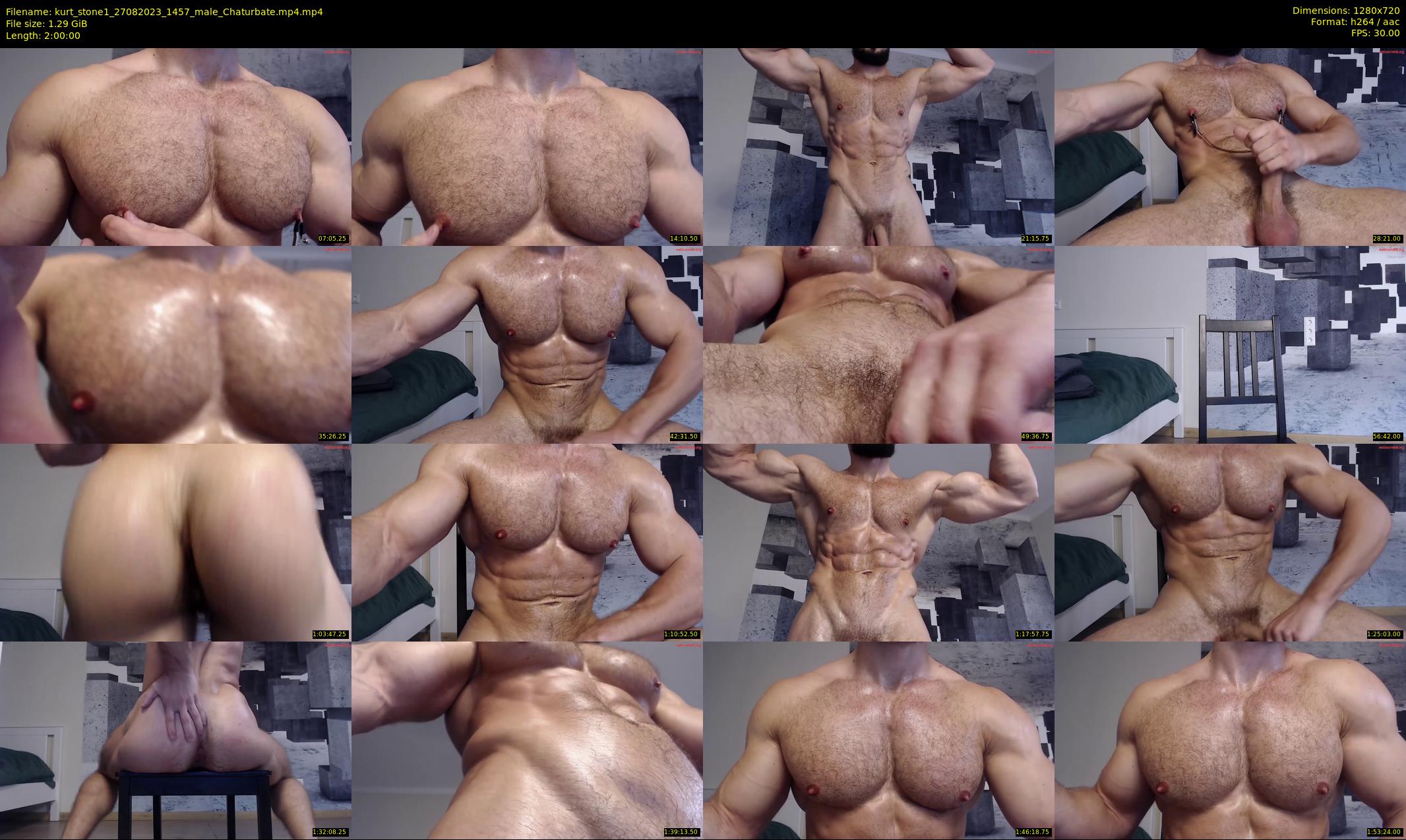 kurt_stone1 — 120 minute Chaturbate male cam show recording, 720p, Aug 27, 2023