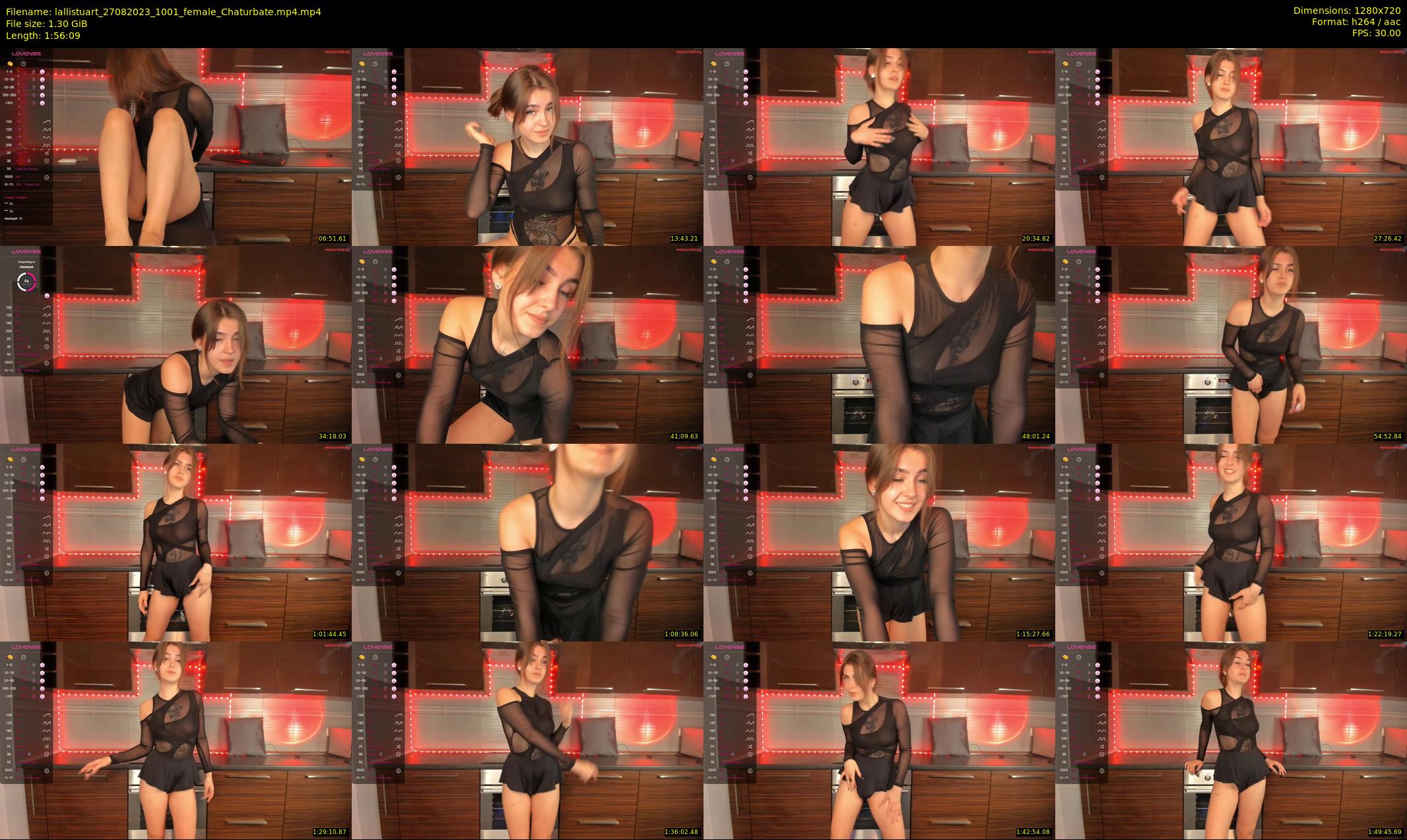 lallistuart — 117 minute Chaturbate female cam show recording, 720p, Aug 27, 2023