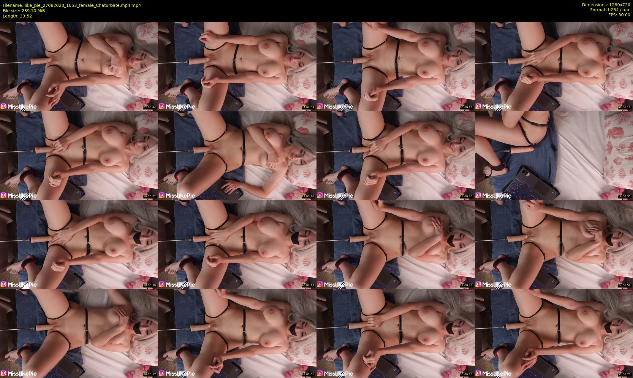 like_pie — 34 minute Chaturbate couple cam show recording, 720p, Aug 27, 2023