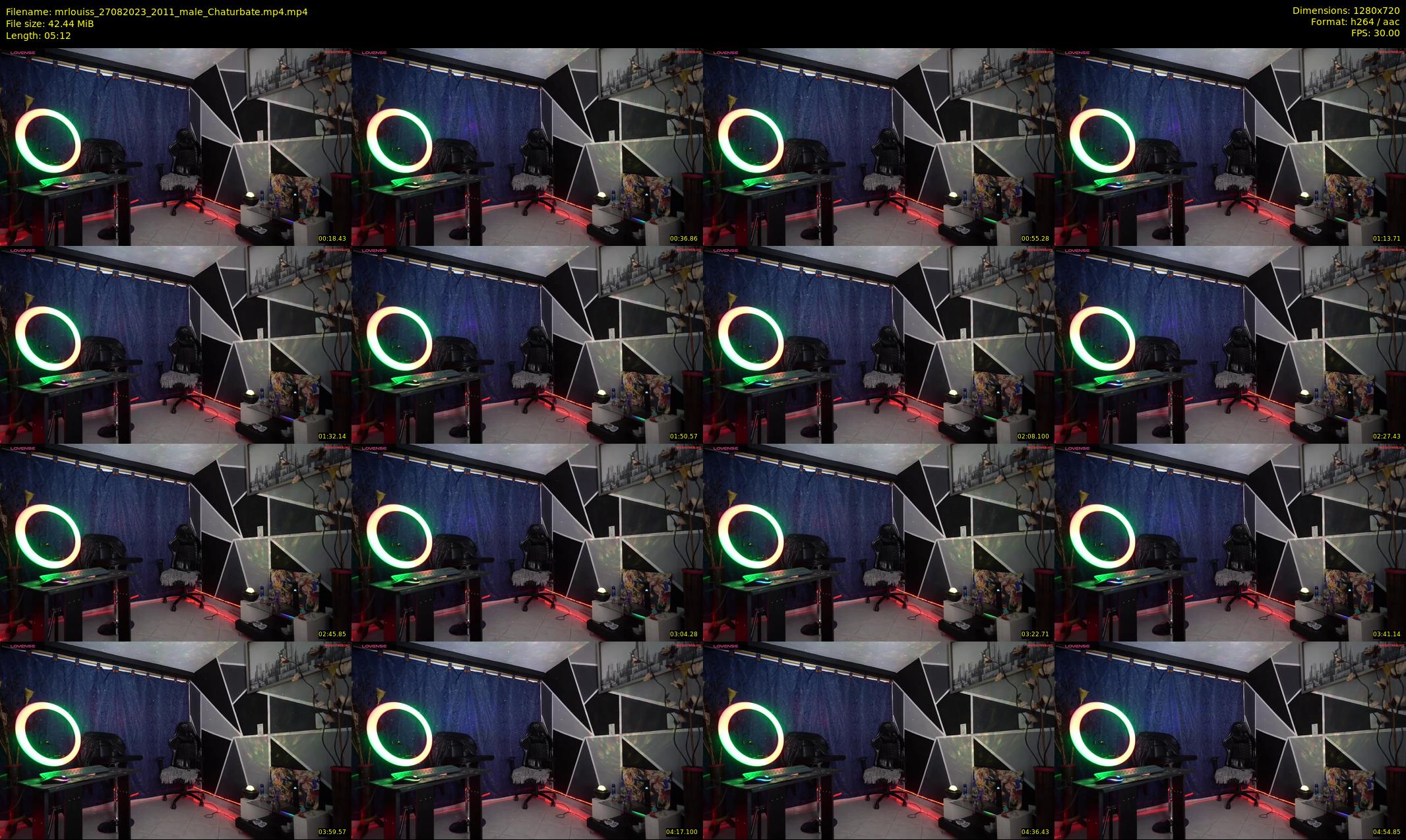 mrlouiss — 6 minute Chaturbate male cam show recording, 720p, Aug 27, 2023