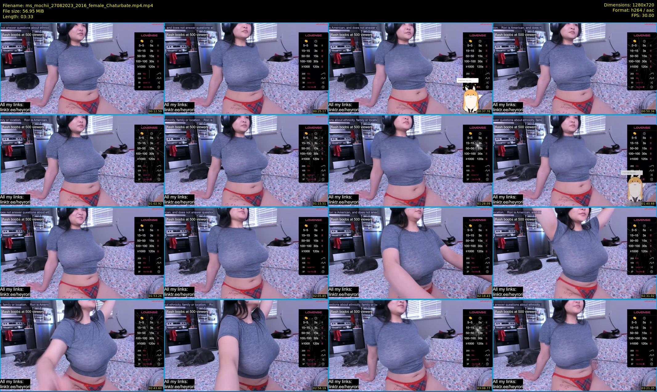 ms_mochii — 4 minute Chaturbate female cam show recording, 720p, Aug 27, 2023