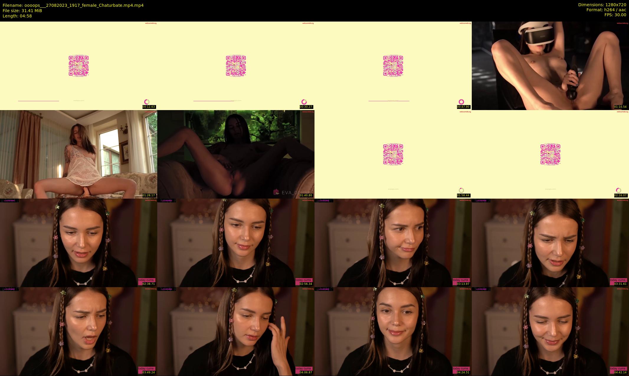 oooops__ — 5 minute Chaturbate female cam show recording, 720p, Aug 27, 2023