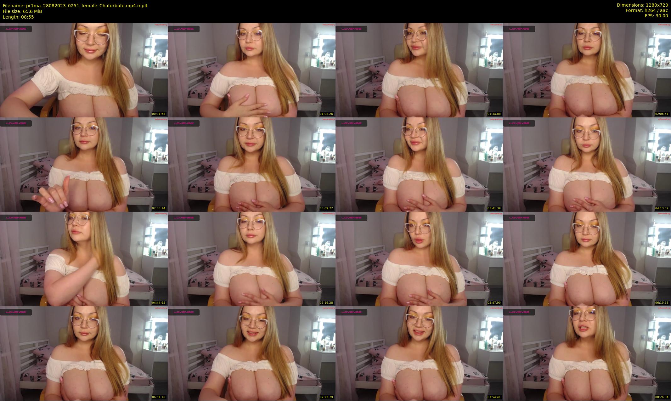 pr1ma — 9 minute Chaturbate female cam show recording, 720p, Aug 28, 2023