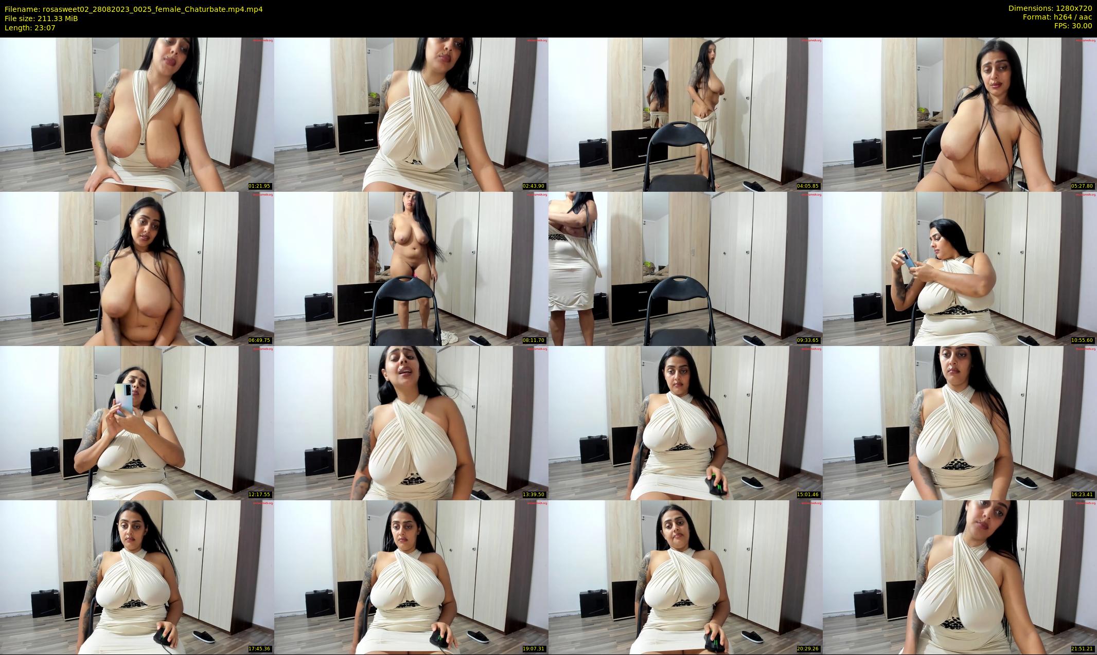 rosasweet02 — 24 minute Chaturbate female cam show recording, 720p, Aug 28, 2023