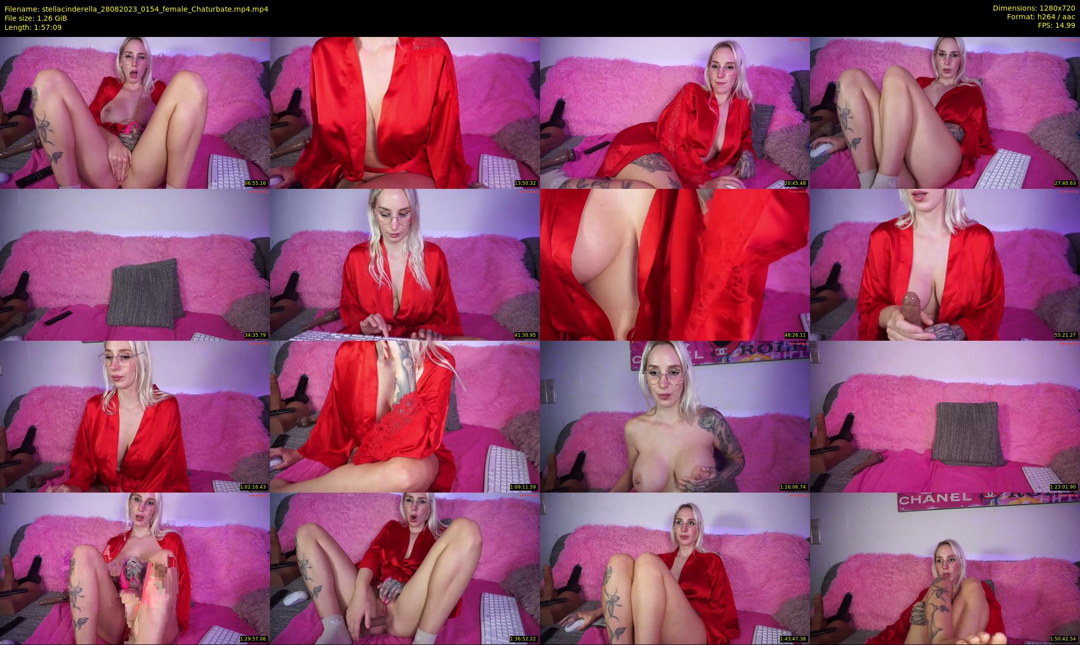 stellacinderella — 118 minute Chaturbate female cam show recording, 720p, Aug 28, 2023