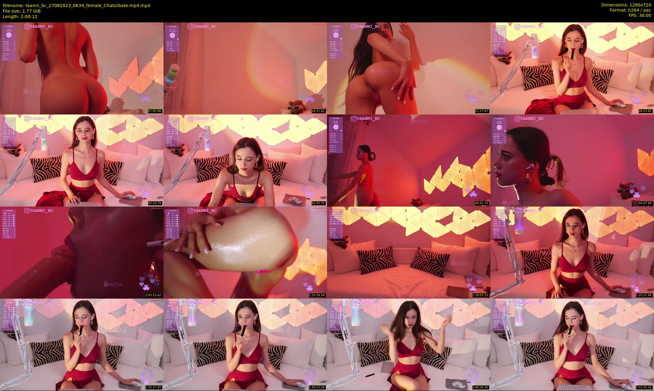 taanni_bc — 121 minute Chaturbate female cam show recording, 720p, Aug 27, 2023