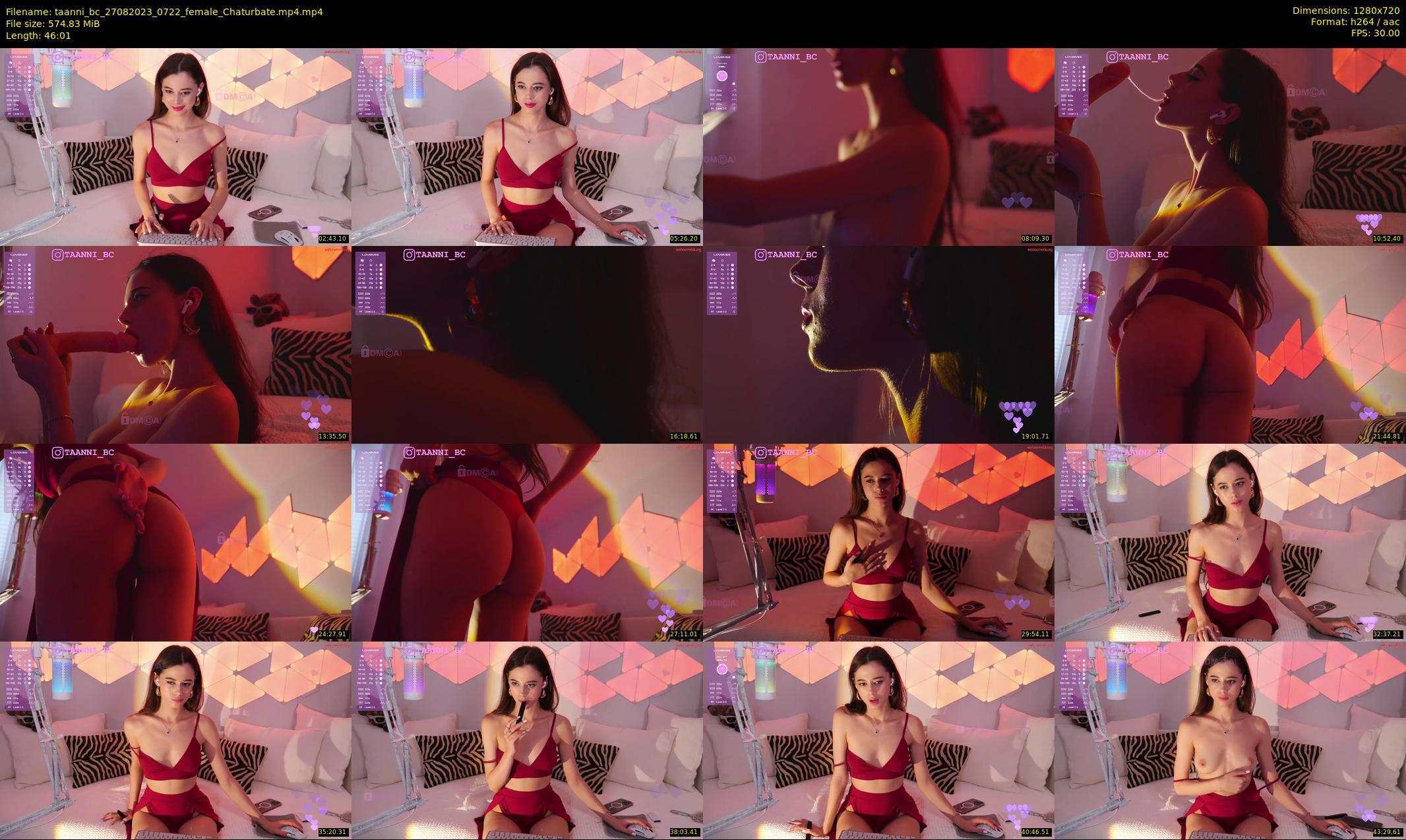 taanni_bc — 47 minute Chaturbate female cam show recording, 720p, Aug 27, 2023