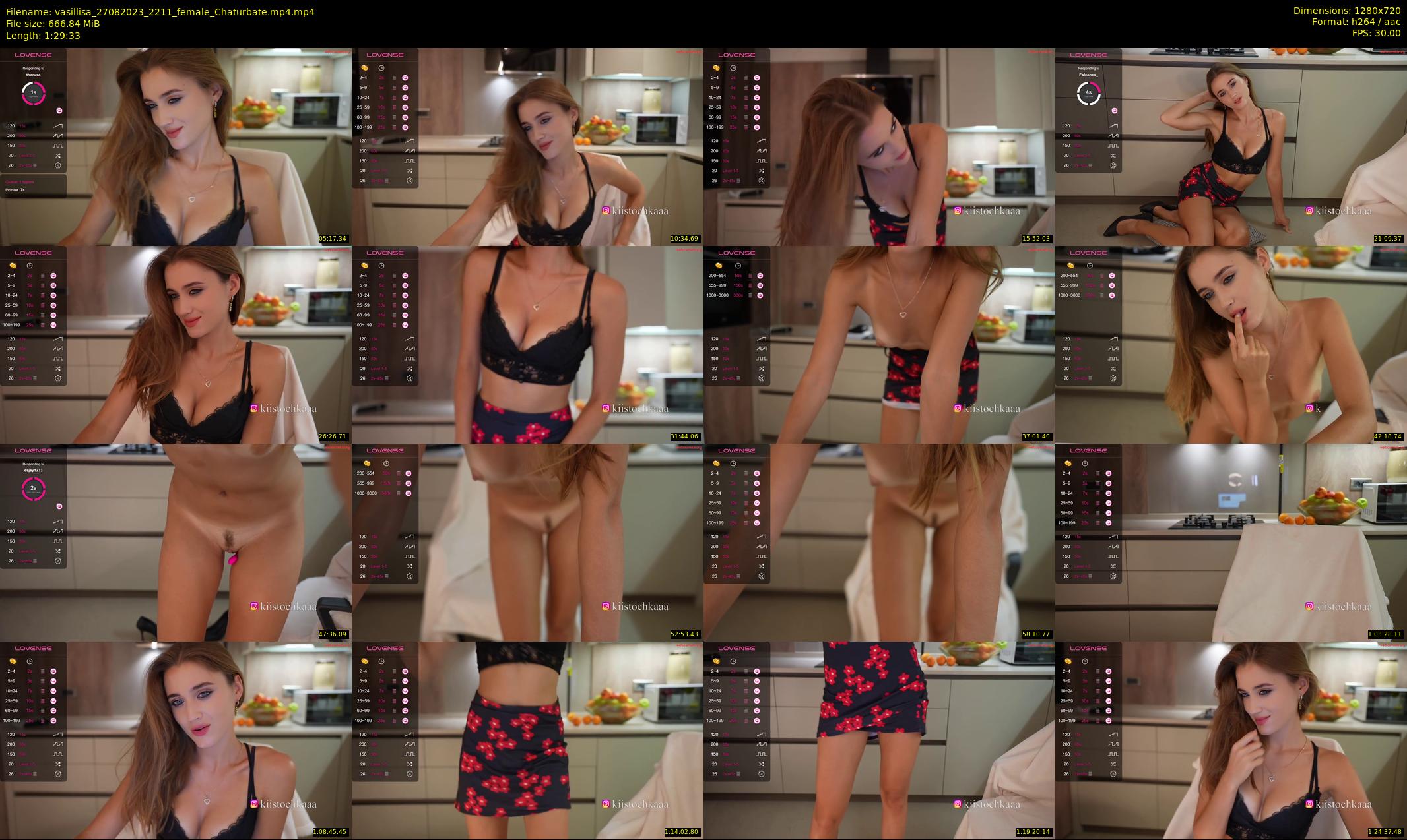 vasillisa — 90 minute Chaturbate female cam show recording, 720p, Aug 27, 2023