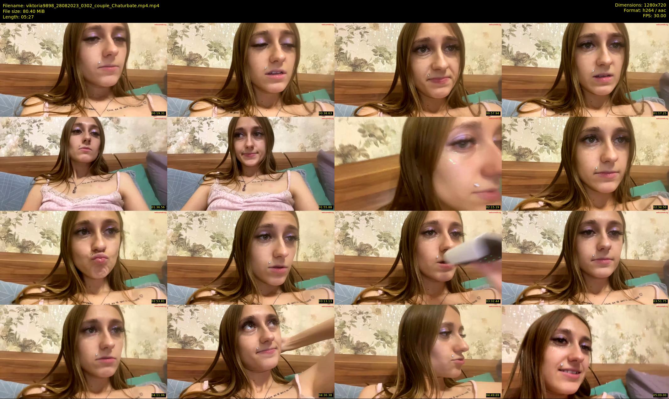 viktoria9898 — 6 minute Chaturbate couple cam show recording, 720p, Aug 28, 2023