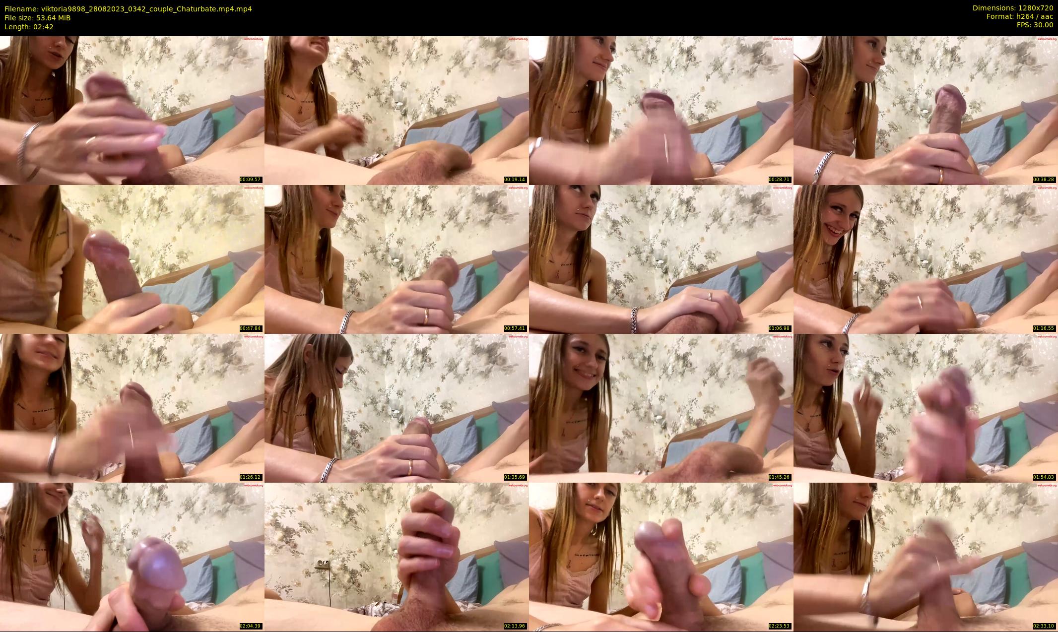 viktoria9898 — 3 minute Chaturbate couple cam show recording, 720p, Aug 28, 2023