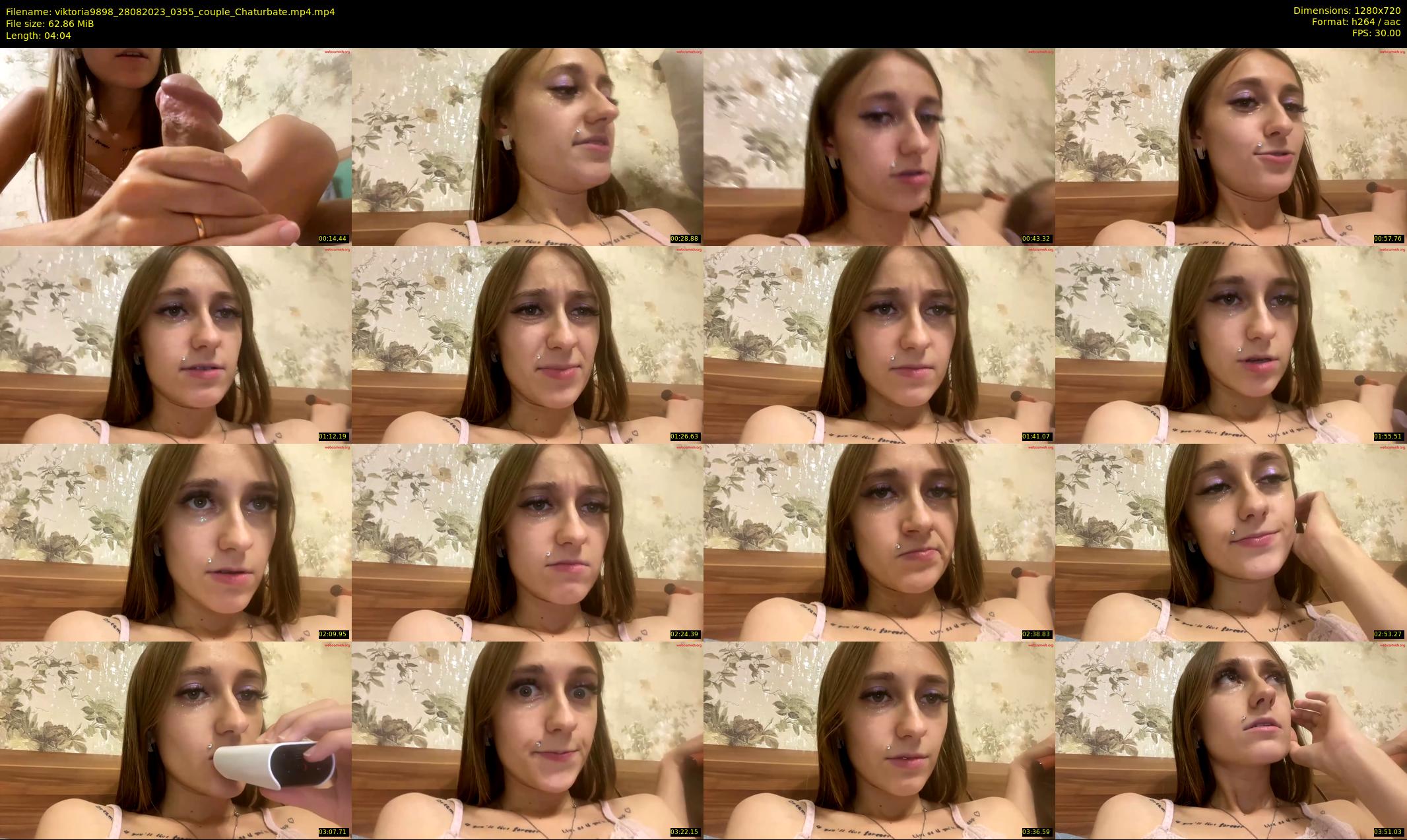 viktoria9898 — 5 minute Chaturbate couple cam show recording, 720p, Aug 28, 2023