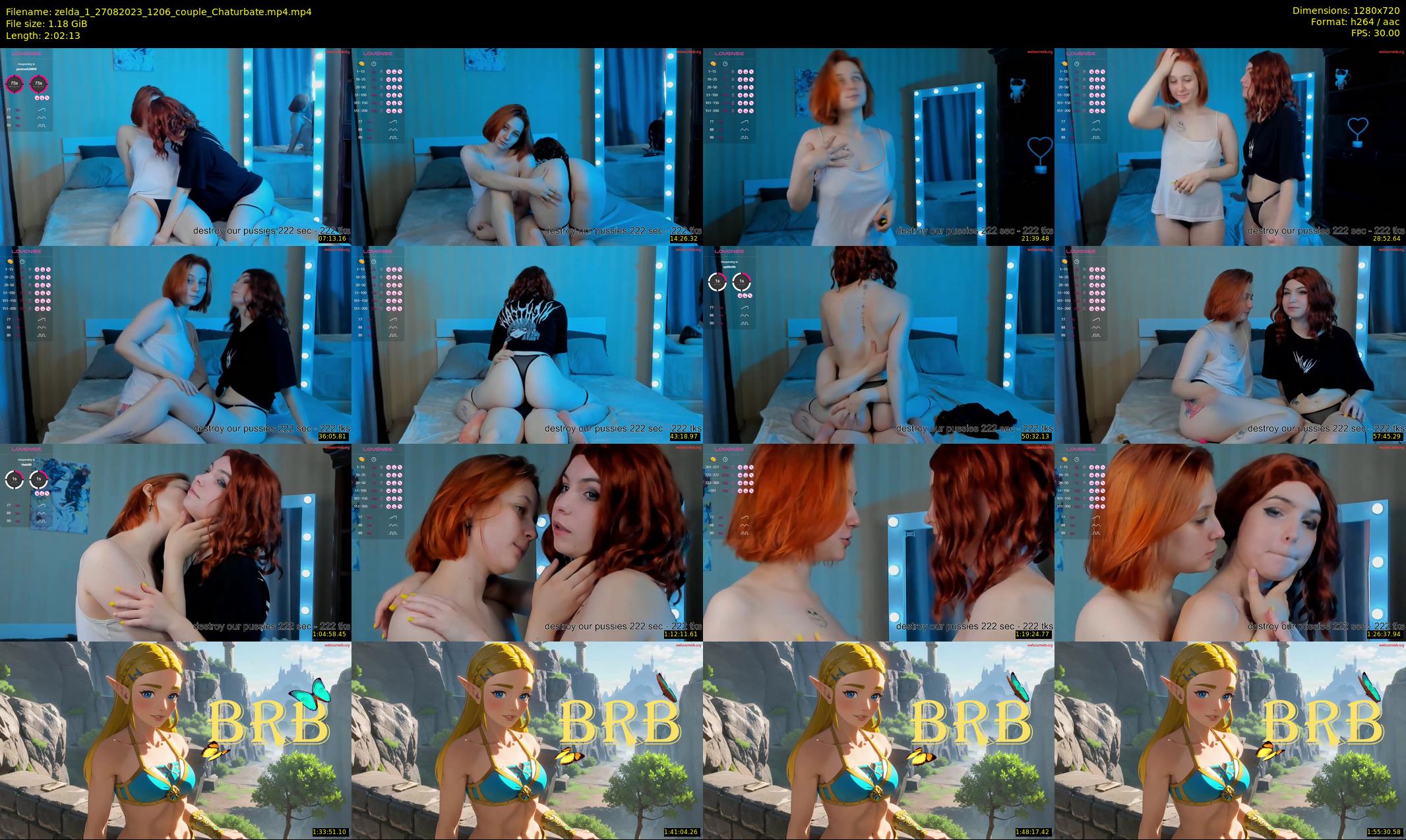 zelda_1 — 123 minute Chaturbate female cam show recording, 720p, Aug 27, 2023