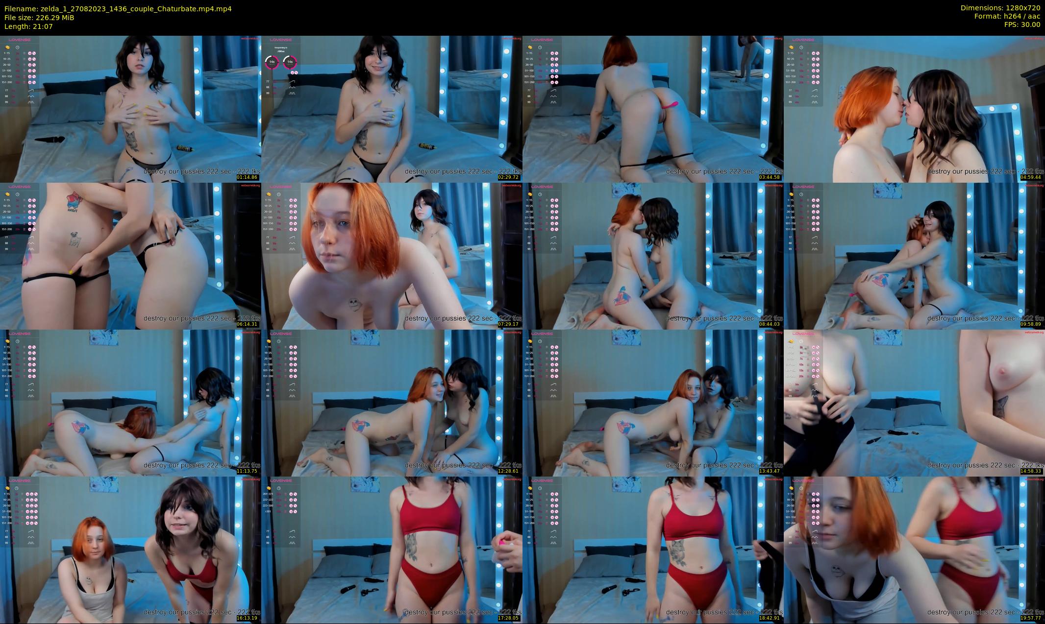 zelda_1 — 22 minute Chaturbate female cam show recording, 720p, Aug 27, 2023