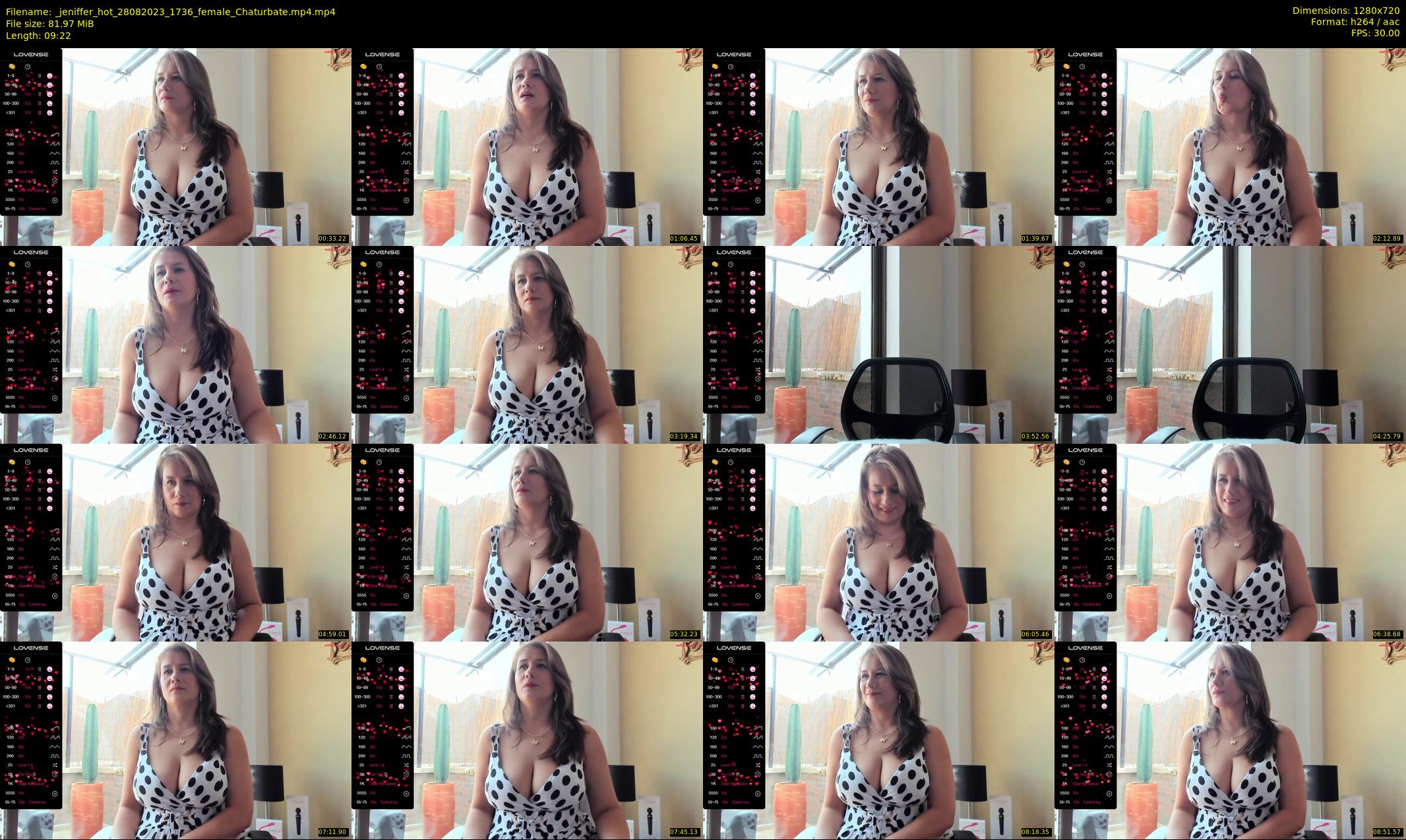 _jeniffer_hot — 10 minute Chaturbate female cam show recording, 720p, Aug 28, 2023