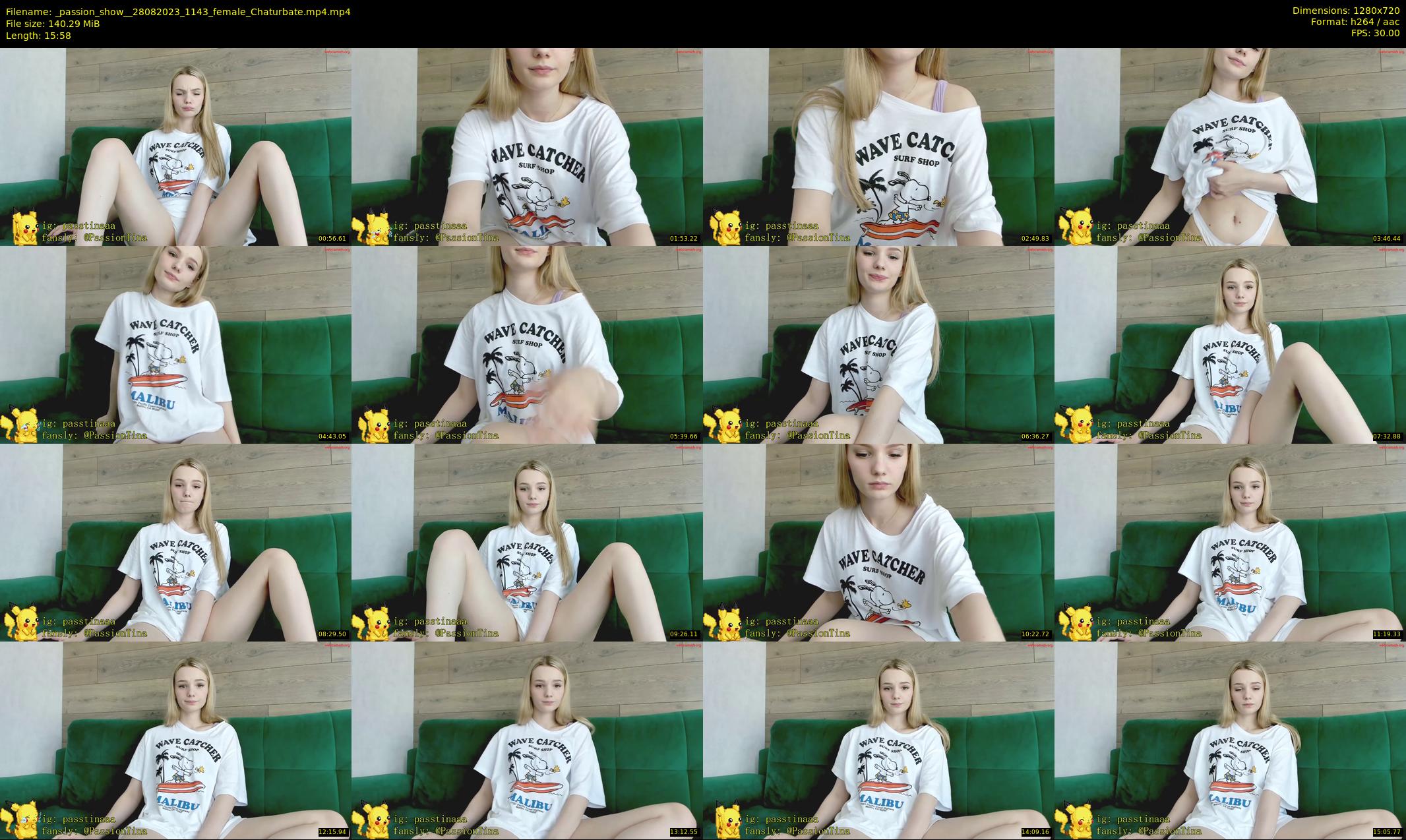 _passion_show_ — 16 minute Chaturbate couple cam show recording, 720p, Aug 28, 2023
