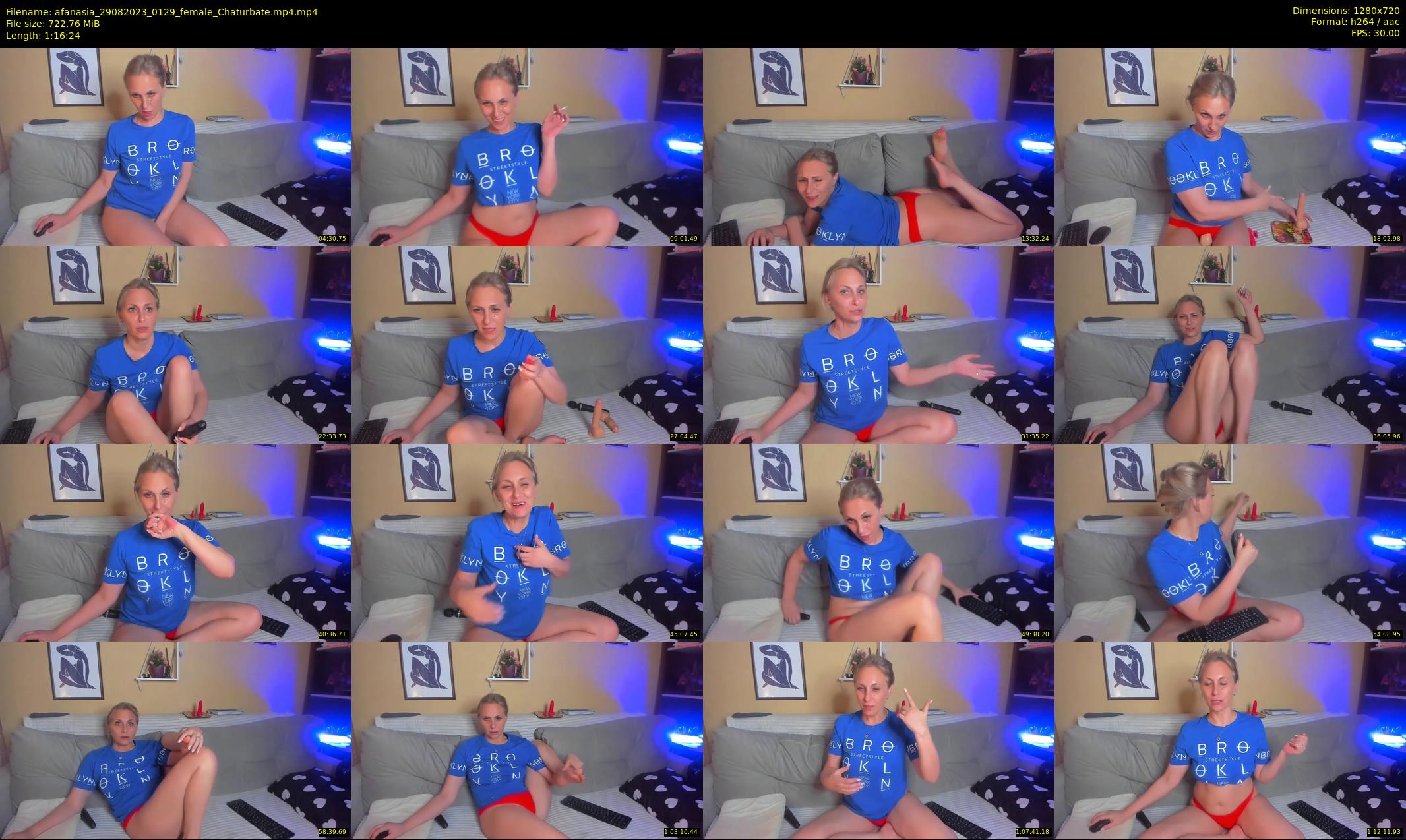 afanasia — 77 minute Chaturbate female cam show recording, 720p, Aug 29, 2023