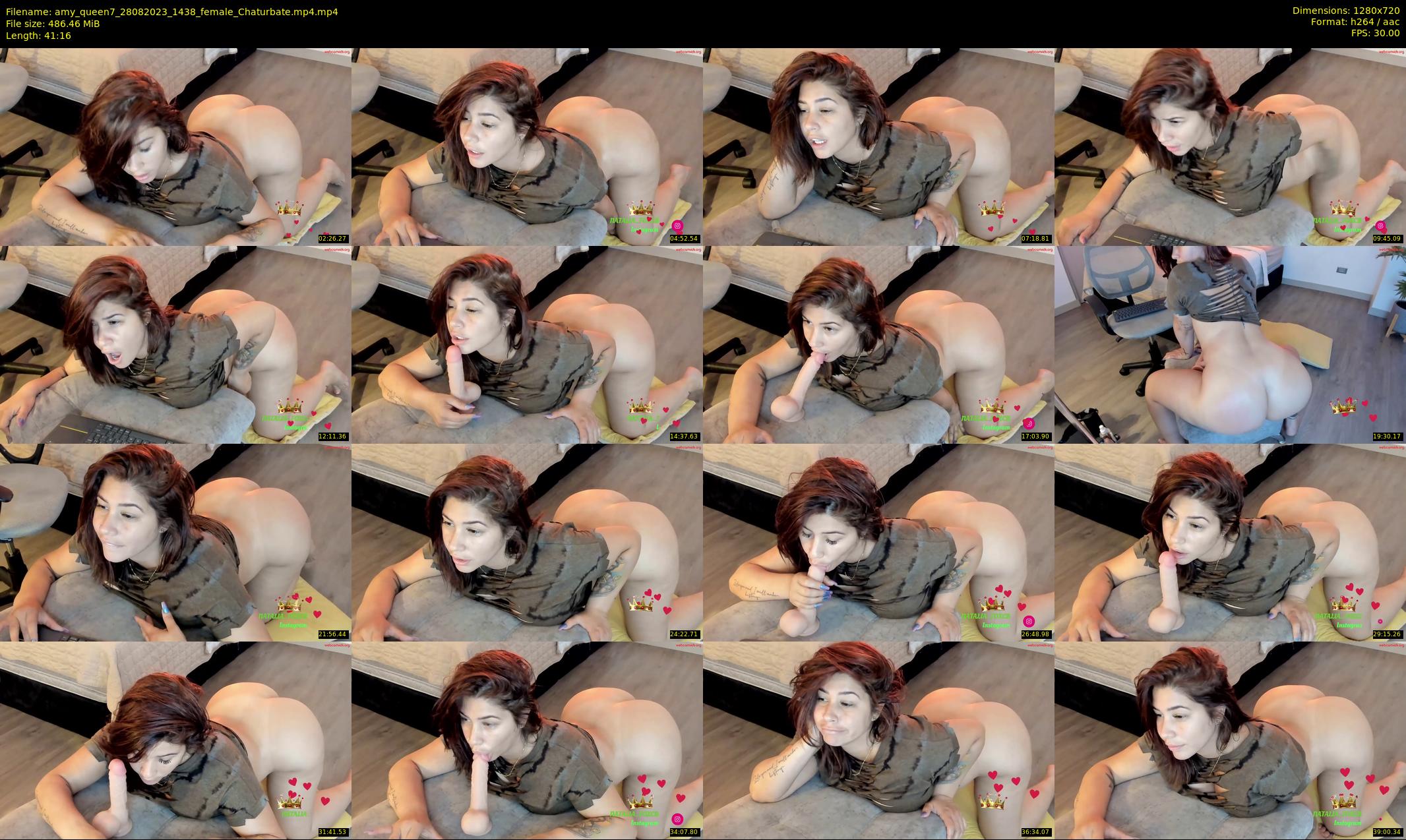 amy_queen7 — 42 minute Chaturbate female cam show recording, 720p, Aug 28, 2023