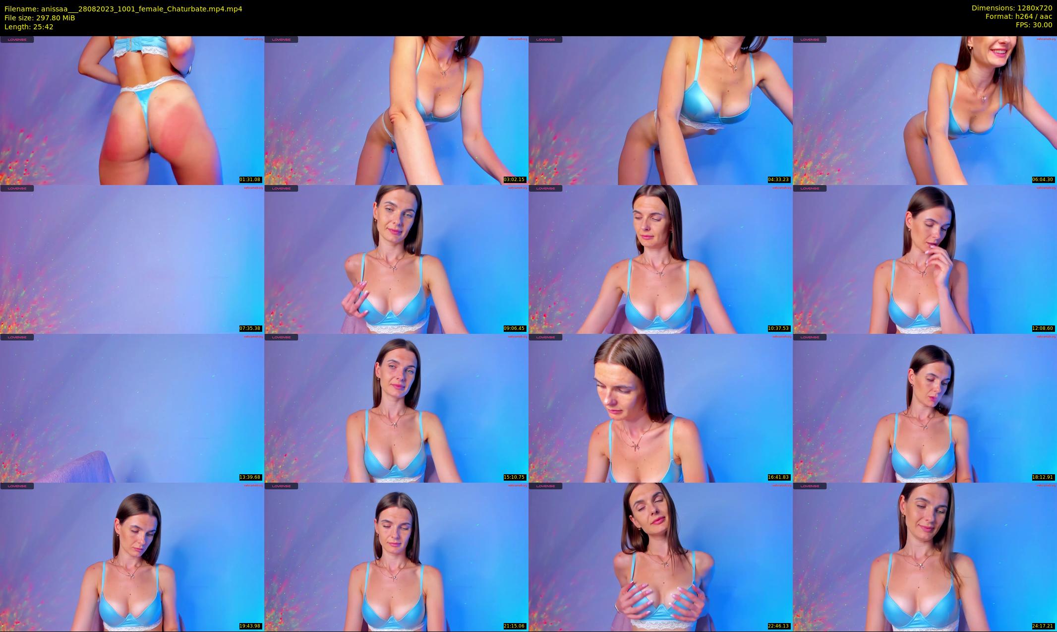 anissaa__ — 26 minute Chaturbate female cam show recording, 720p, Aug 28, 2023